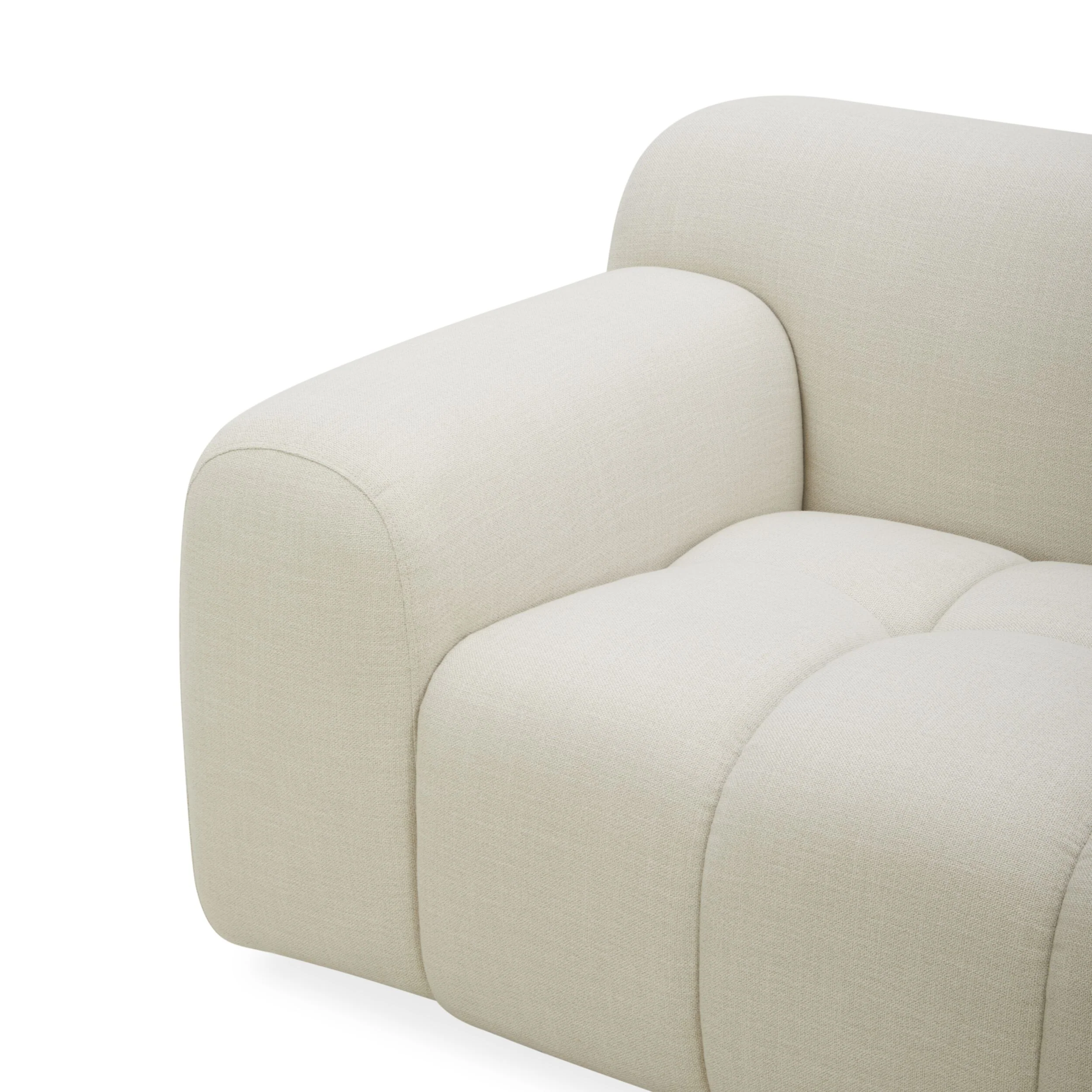 Alexis 2.5 Seater Sofa Natural Weave - Image 10