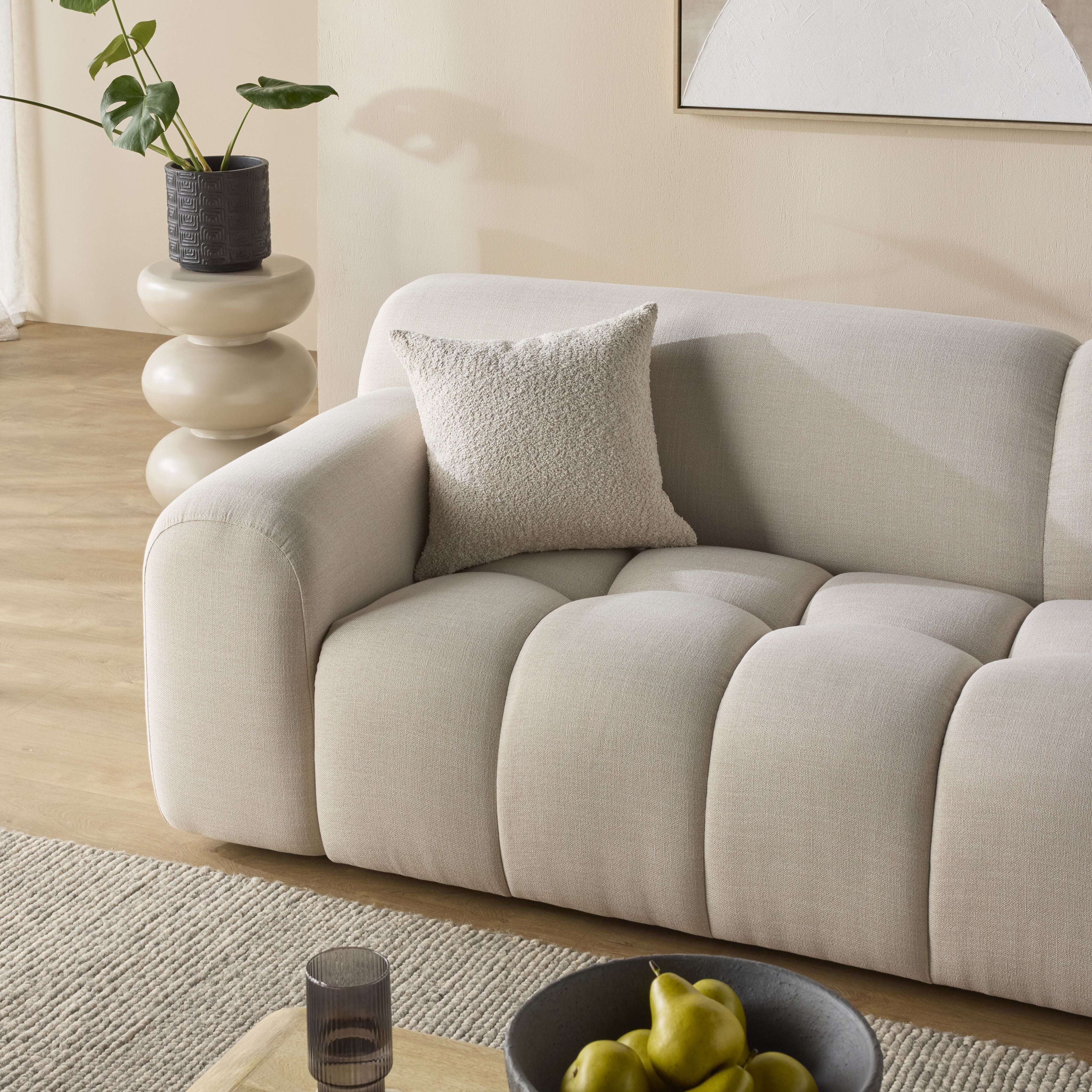 Alexis 2.5 Seater Sofa Natural Weave - Image 16