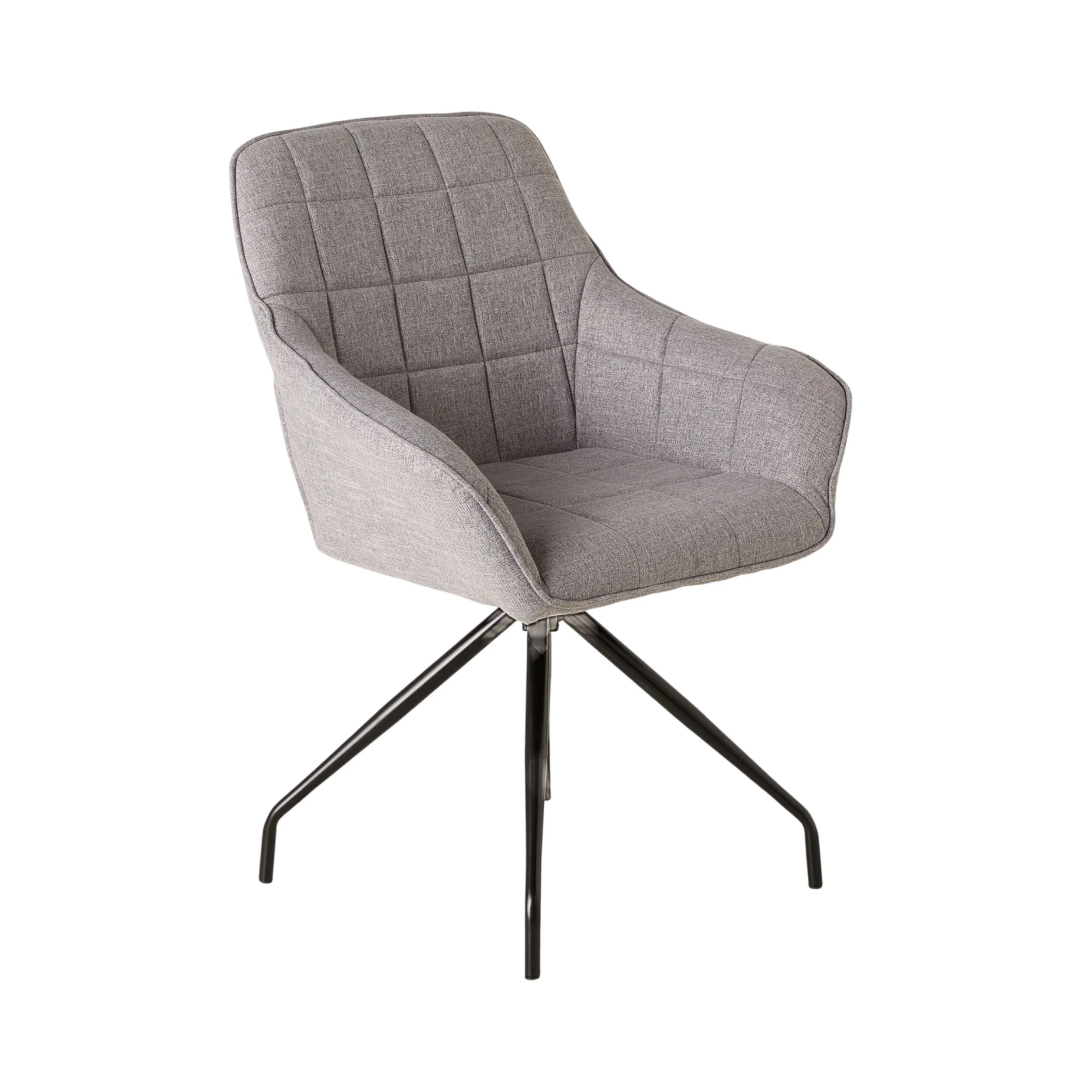 Anders Swivel Desk Chair Grey - Image 2