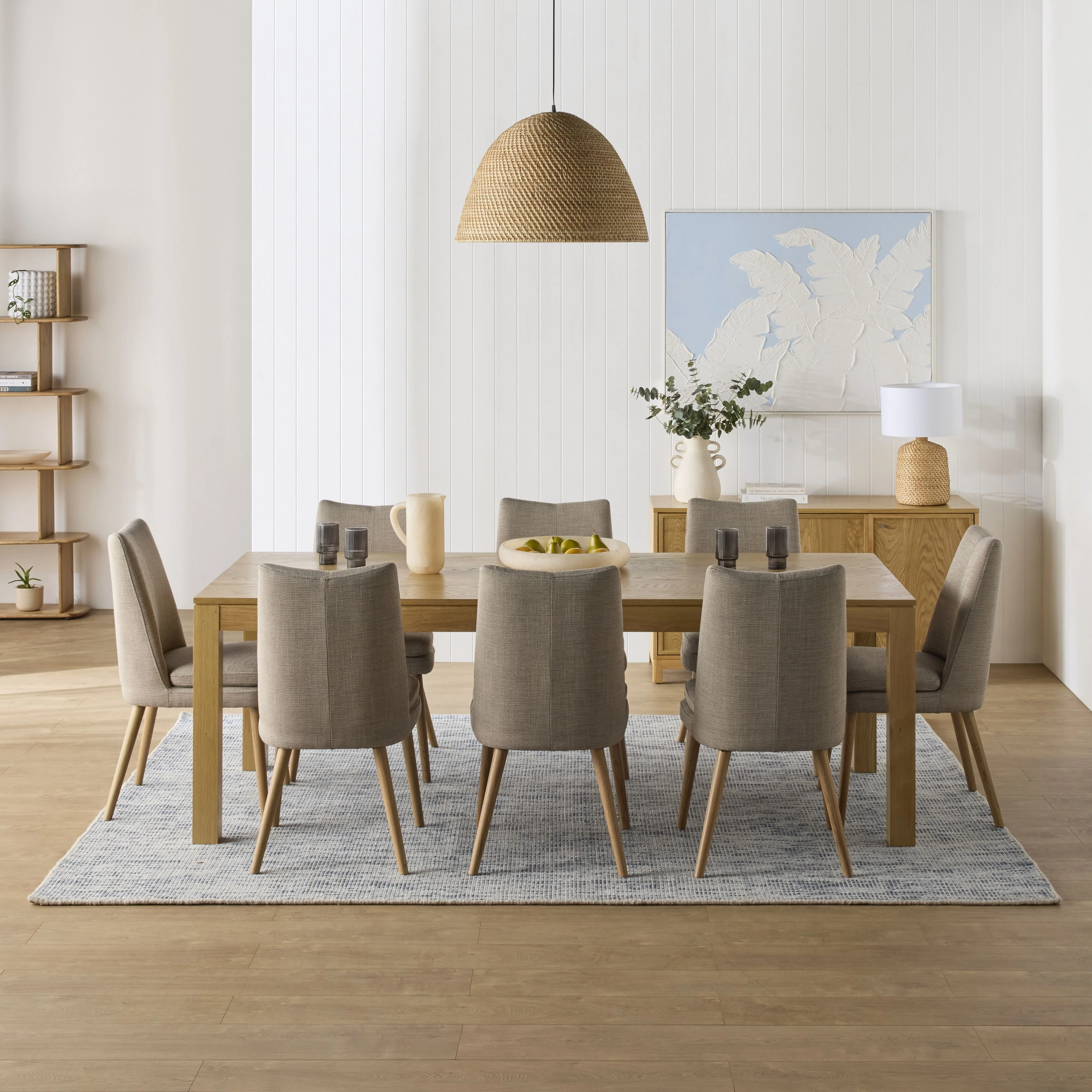 Avalon 225cm Dining Table Light Oak - Image 6