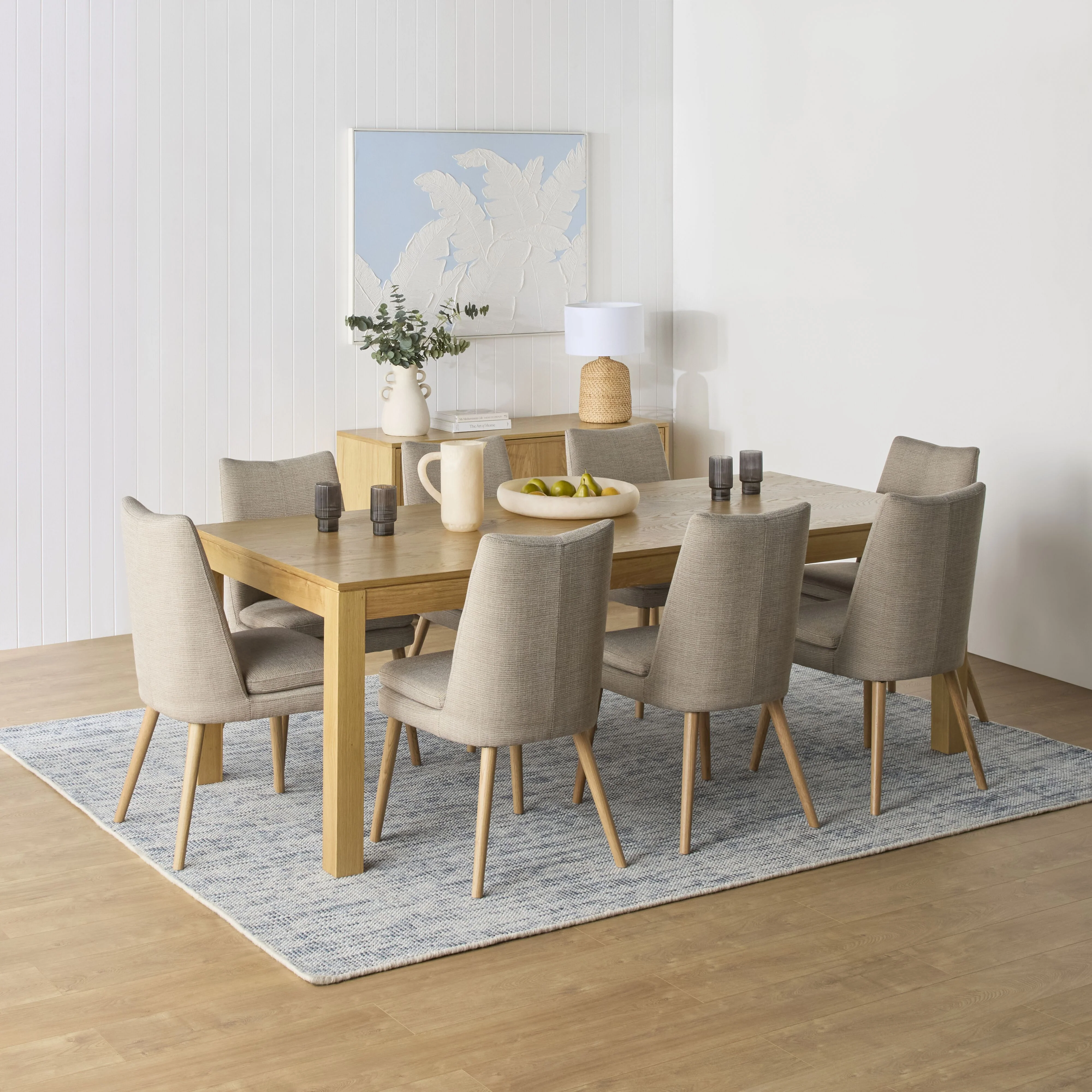 Avalon 225cm Dining Table Light Oak - Image 7