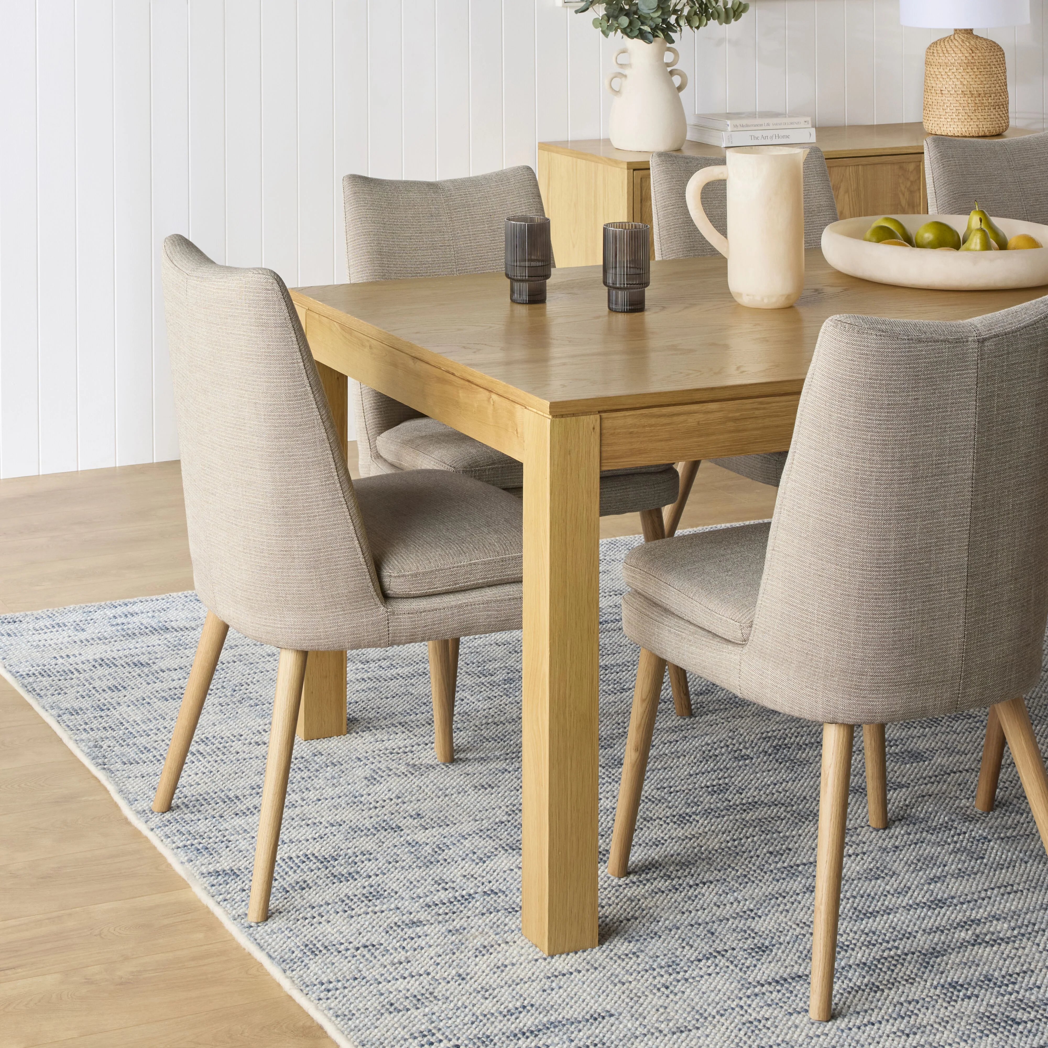 Avalon 225cm Dining Table Light Oak - Image 8
