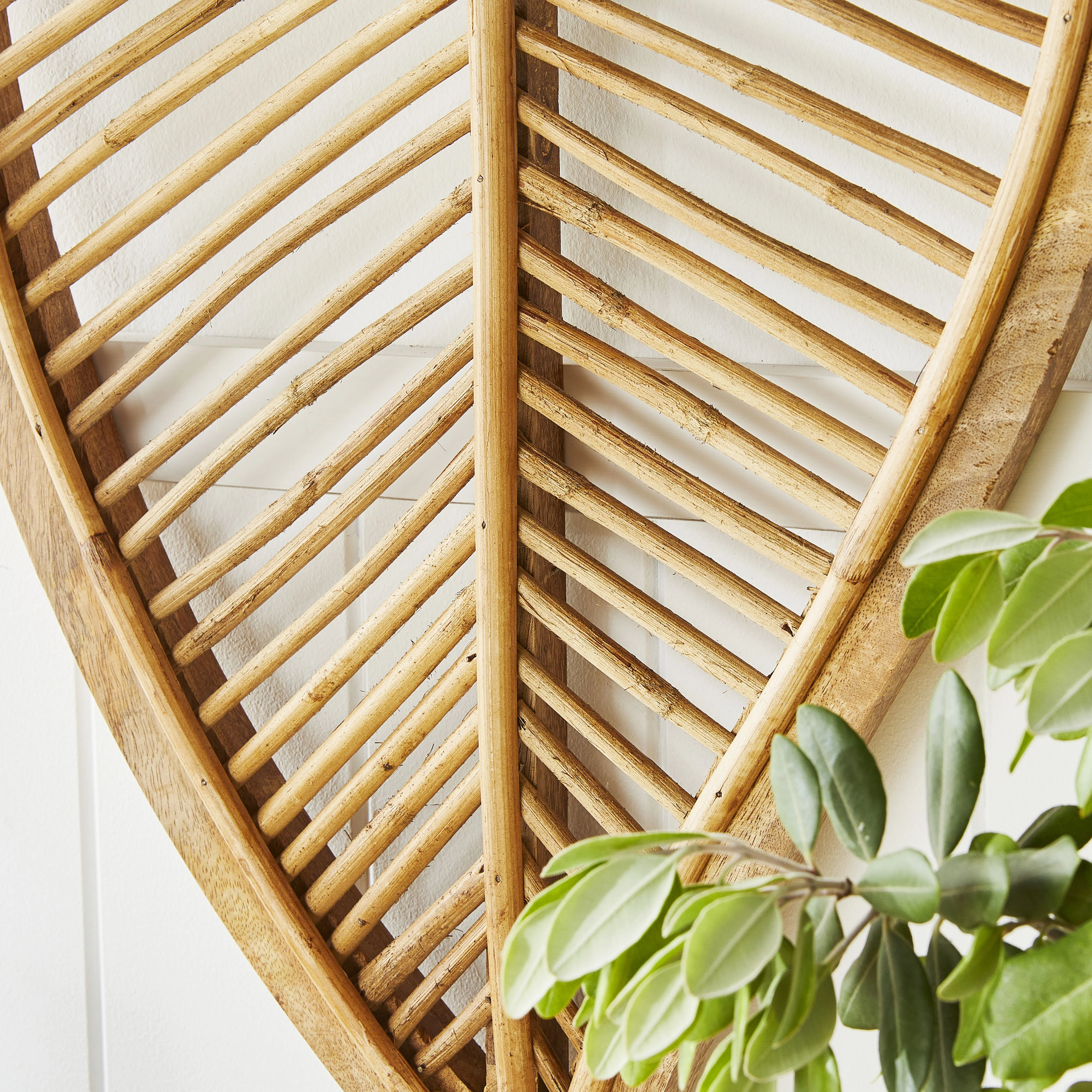 Bamboo Leaf Wall Hanging Large - Image 5