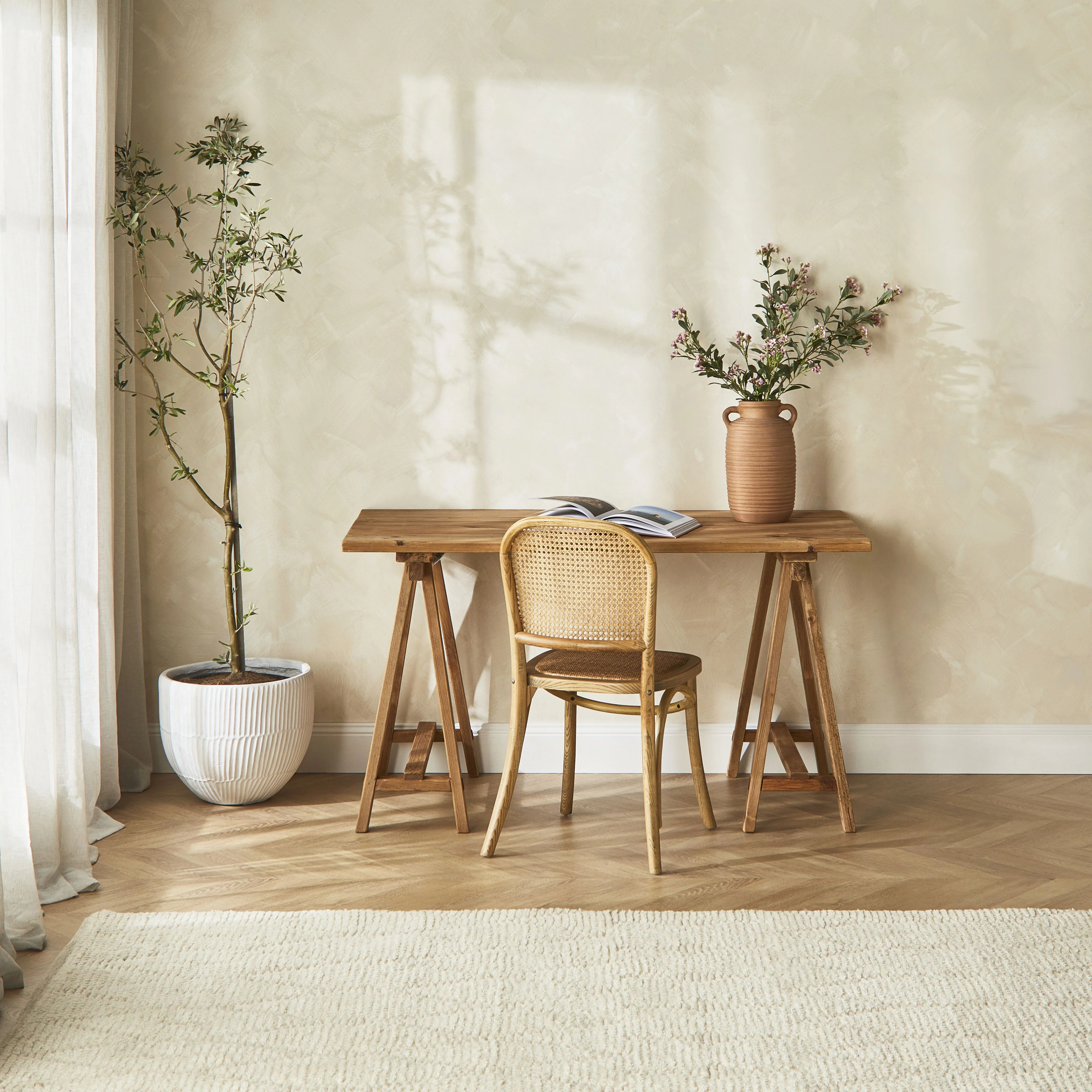 Bastion Oak Dining Chair Natural - Image 6