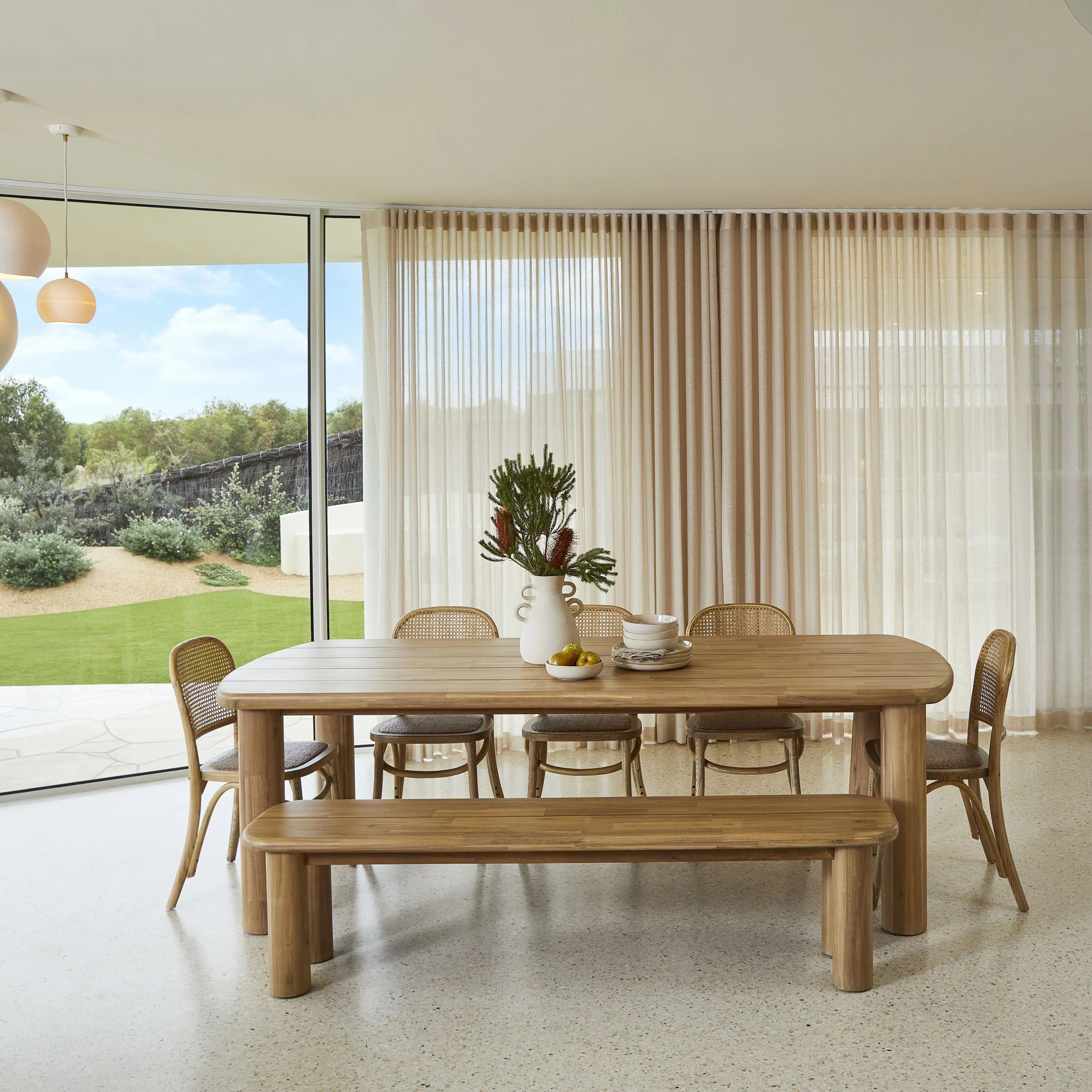 Bastion Oak Dining Chair Natural - Image 8