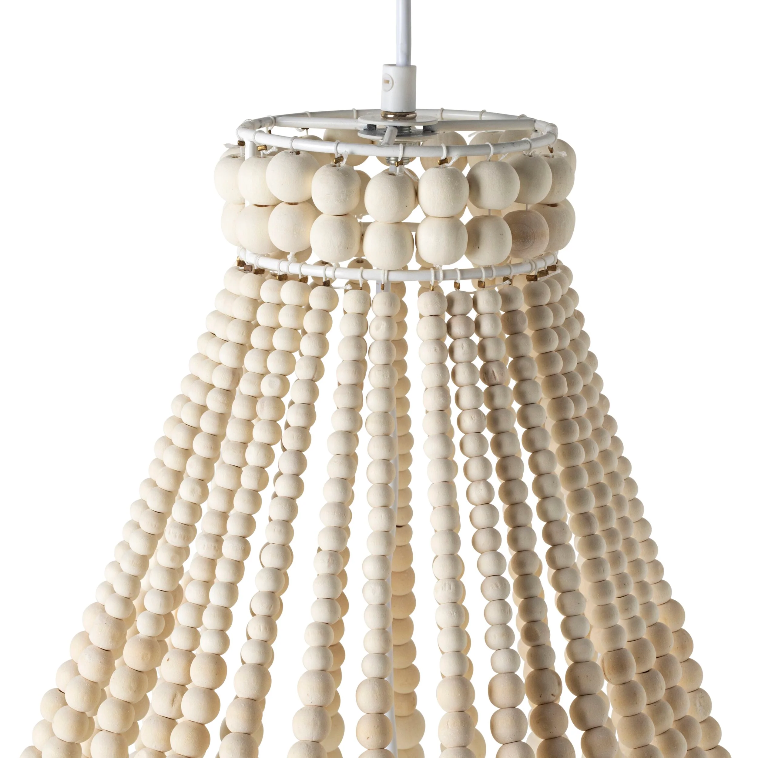 Beaded Chandelier Natural - Image 6