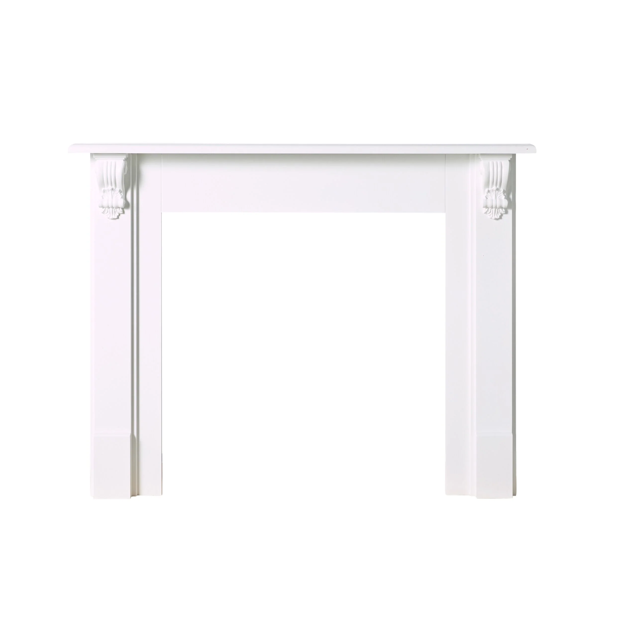 Belford Freestanding Mantel White 144cm