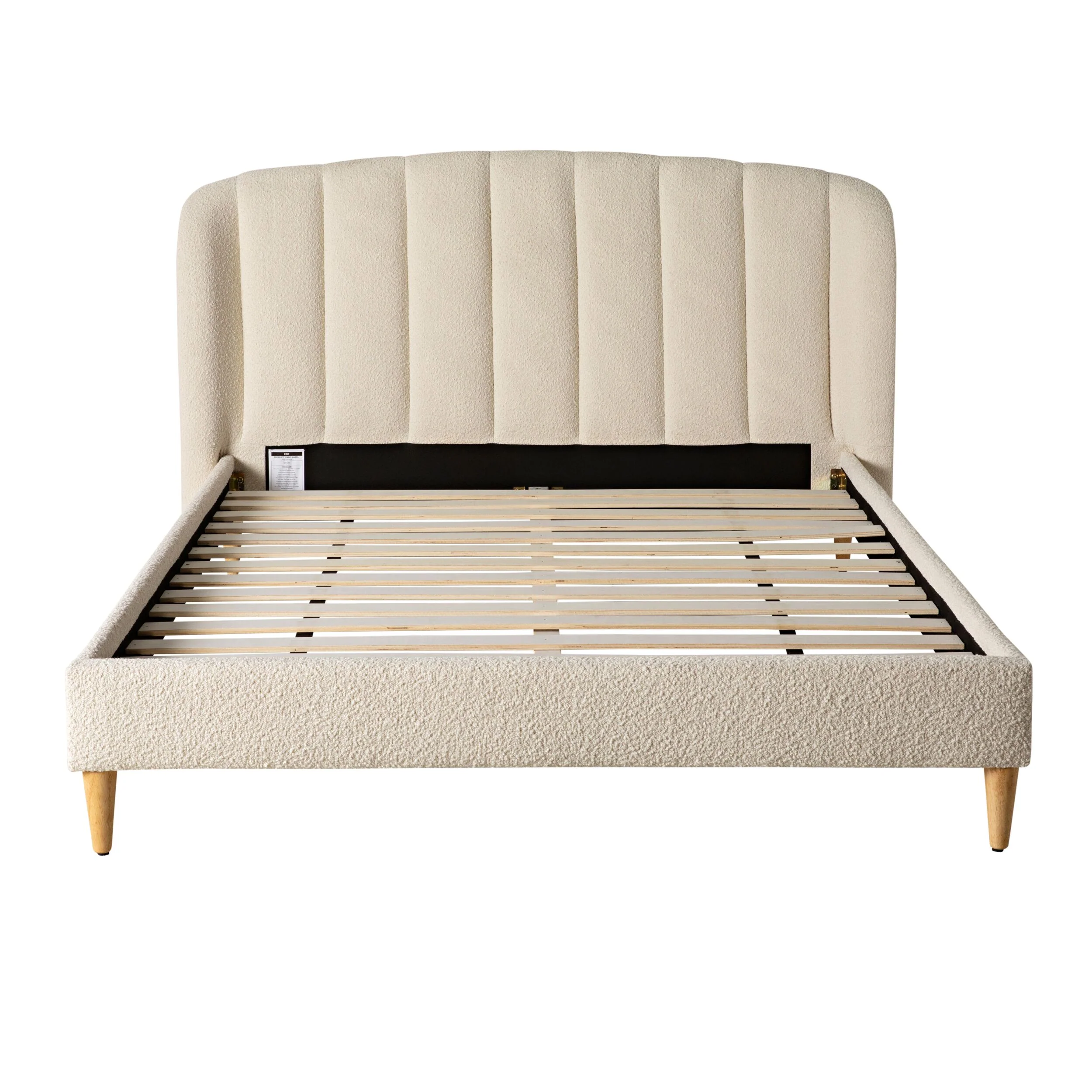 Boucle Bed Queen - Image 3