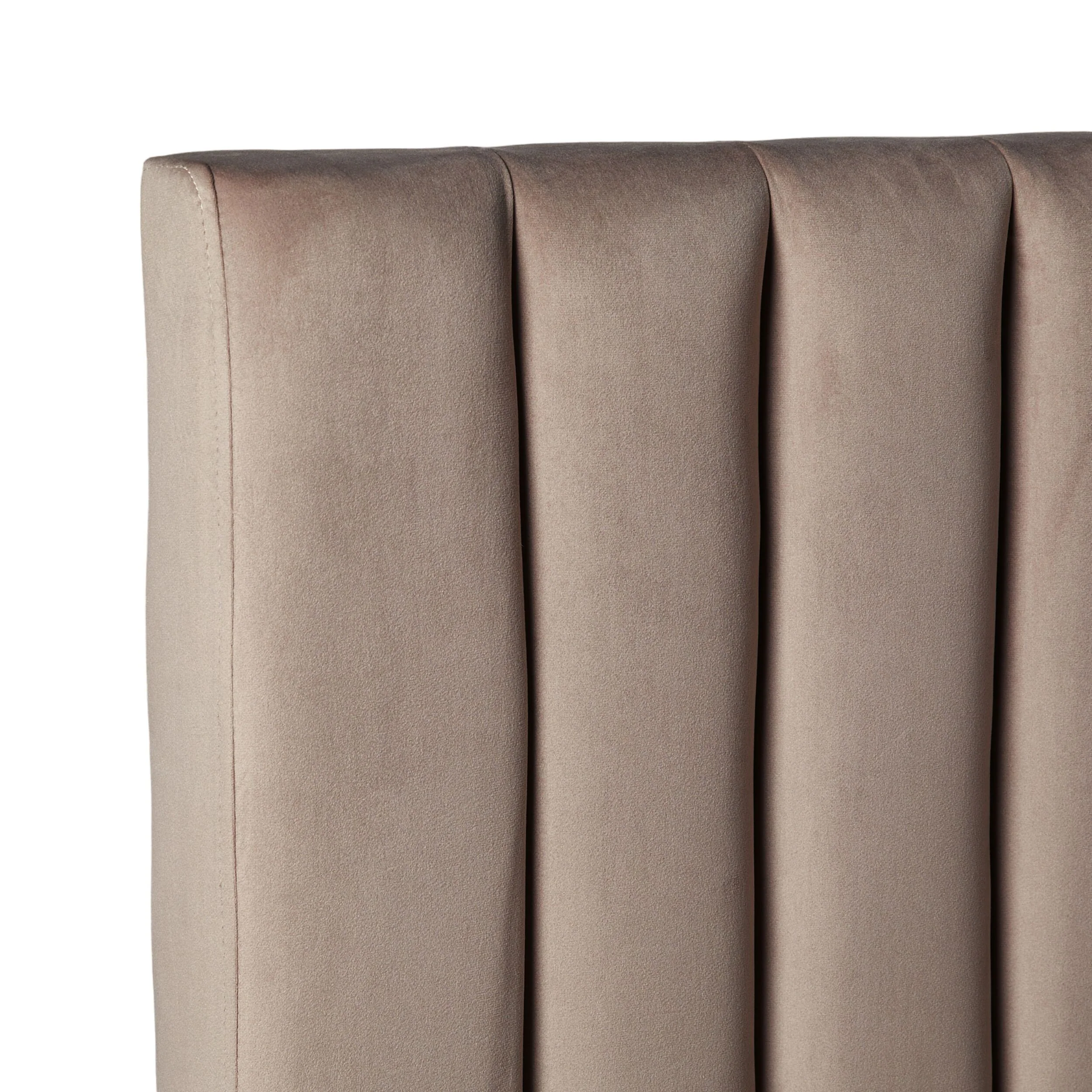 Channel Queen Bedhead Grey Velvet - Image 2