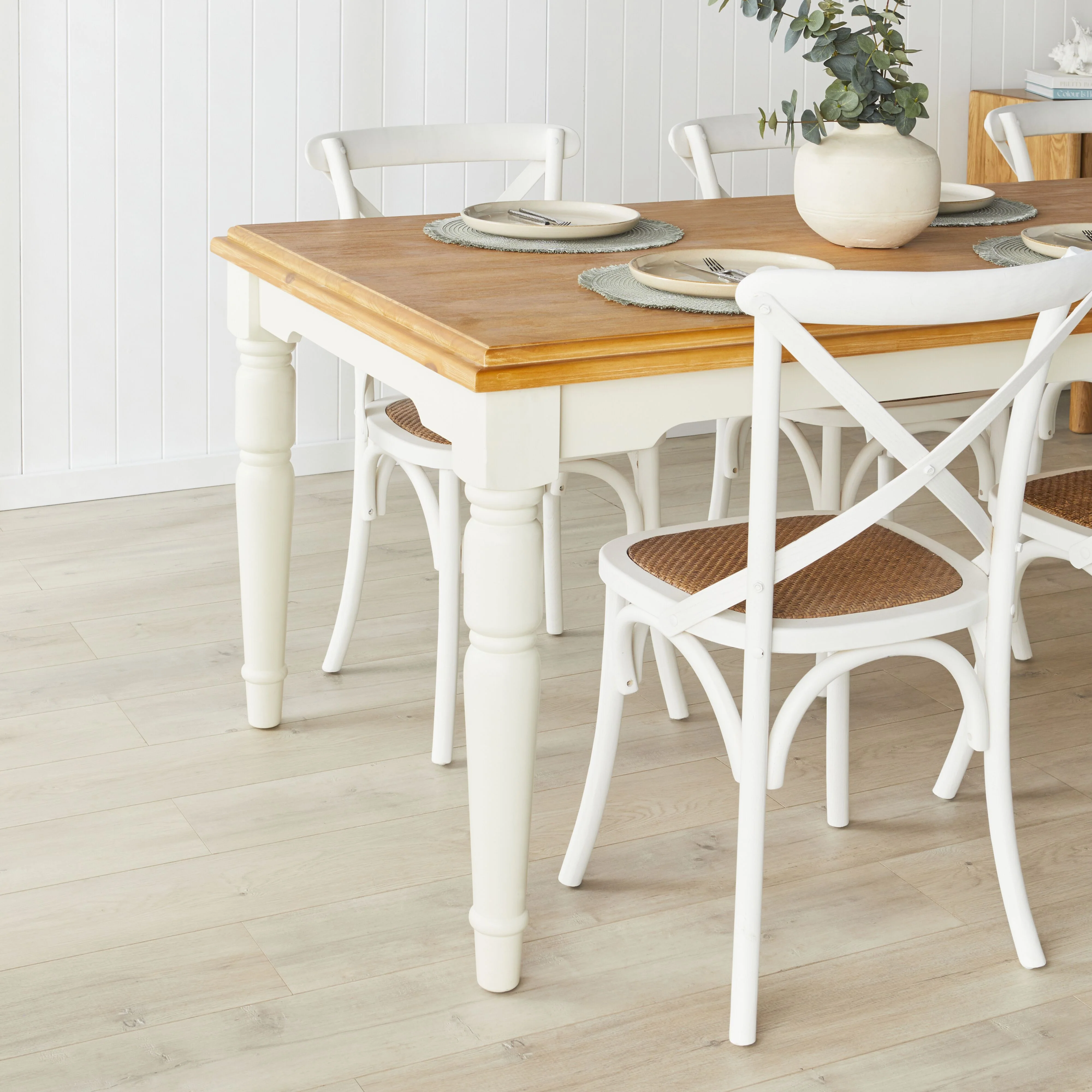 Clover Timber Dining Table 220cm - Image 6