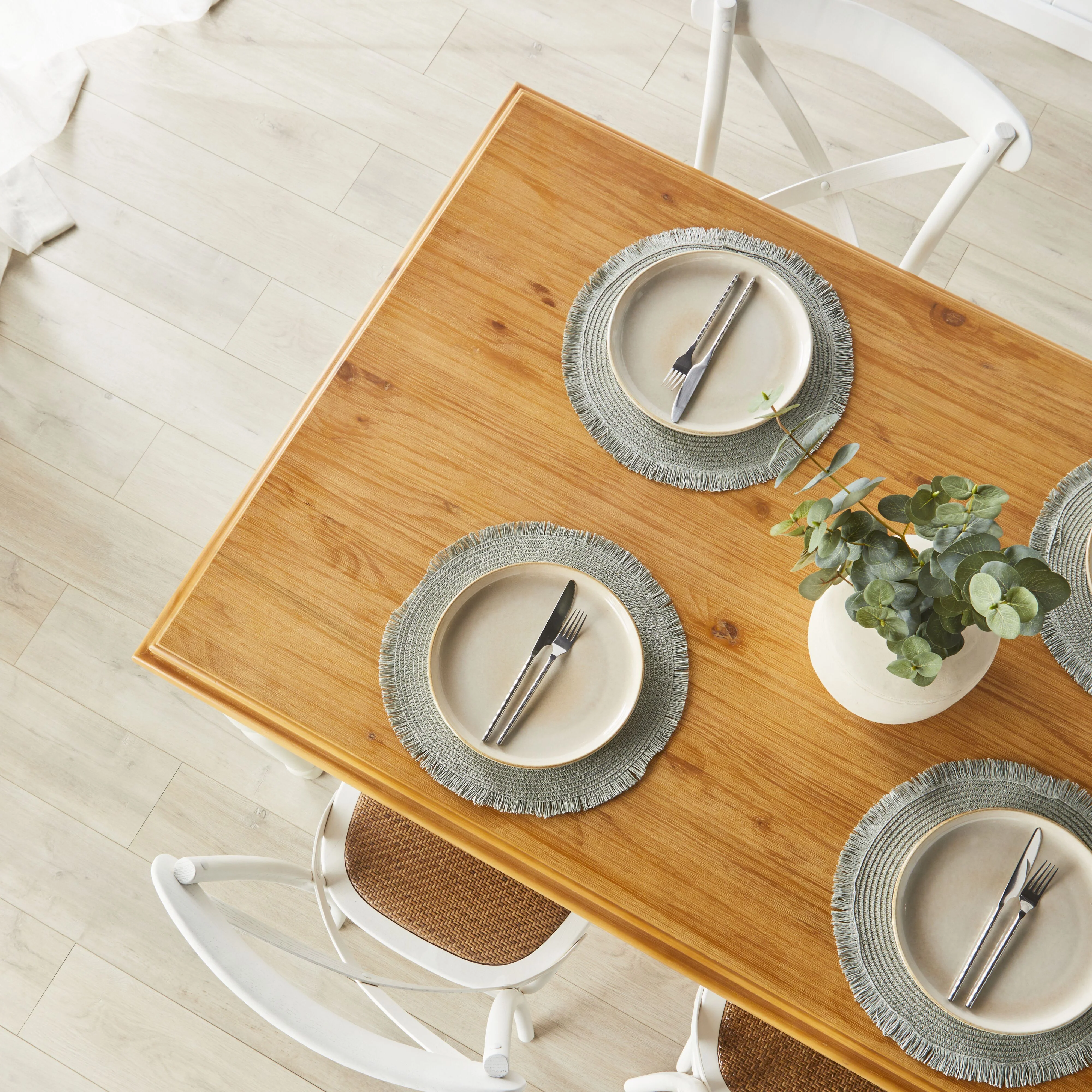 Clover Timber Dining Table 220cm - Image 7