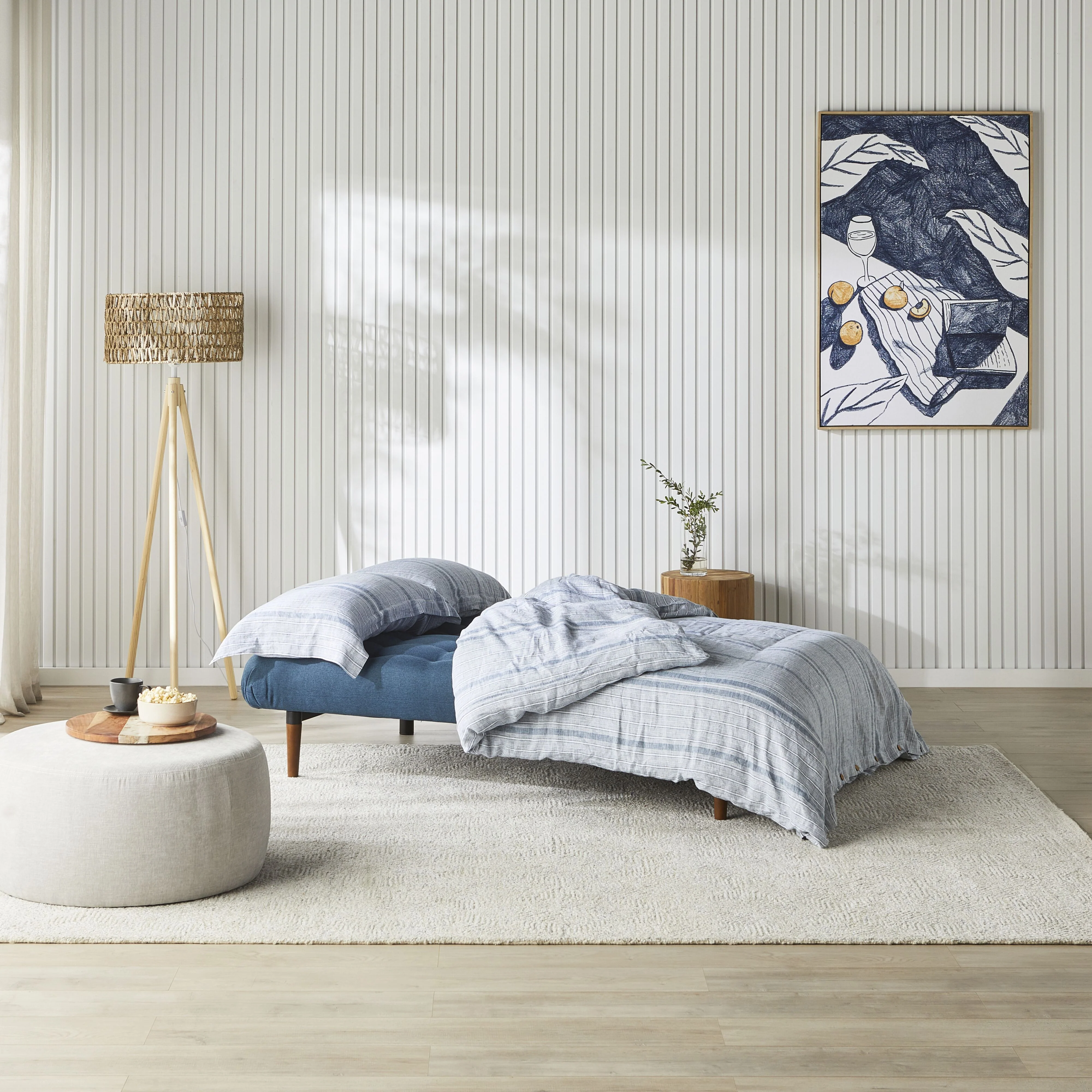 Denman Sofa Bed Atlantic Blue - Image 10