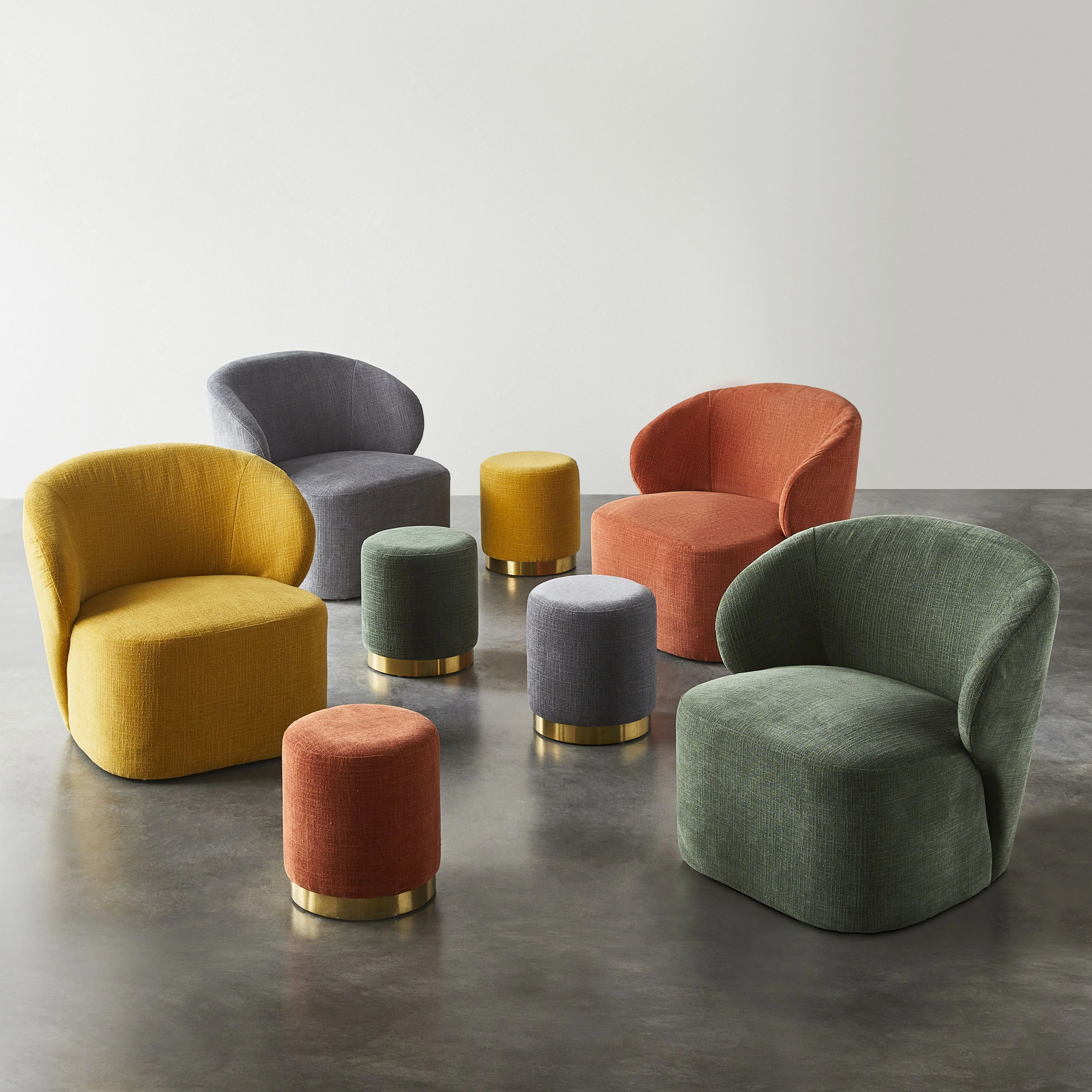 Edie Occasional Chair Solace Tangerine - Image 8