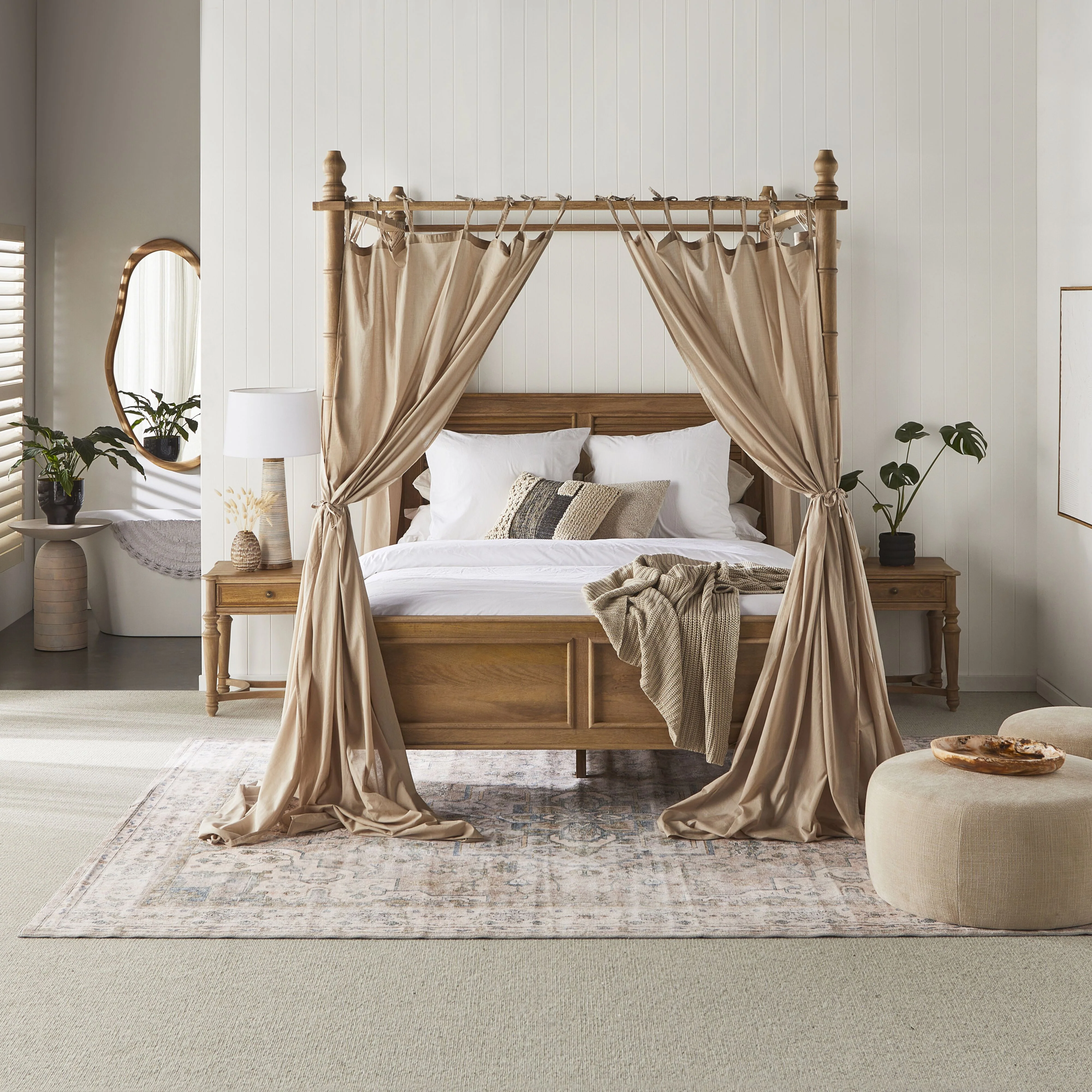 Hampton Cotton Voile Curtain - Set of 6 - Image 6