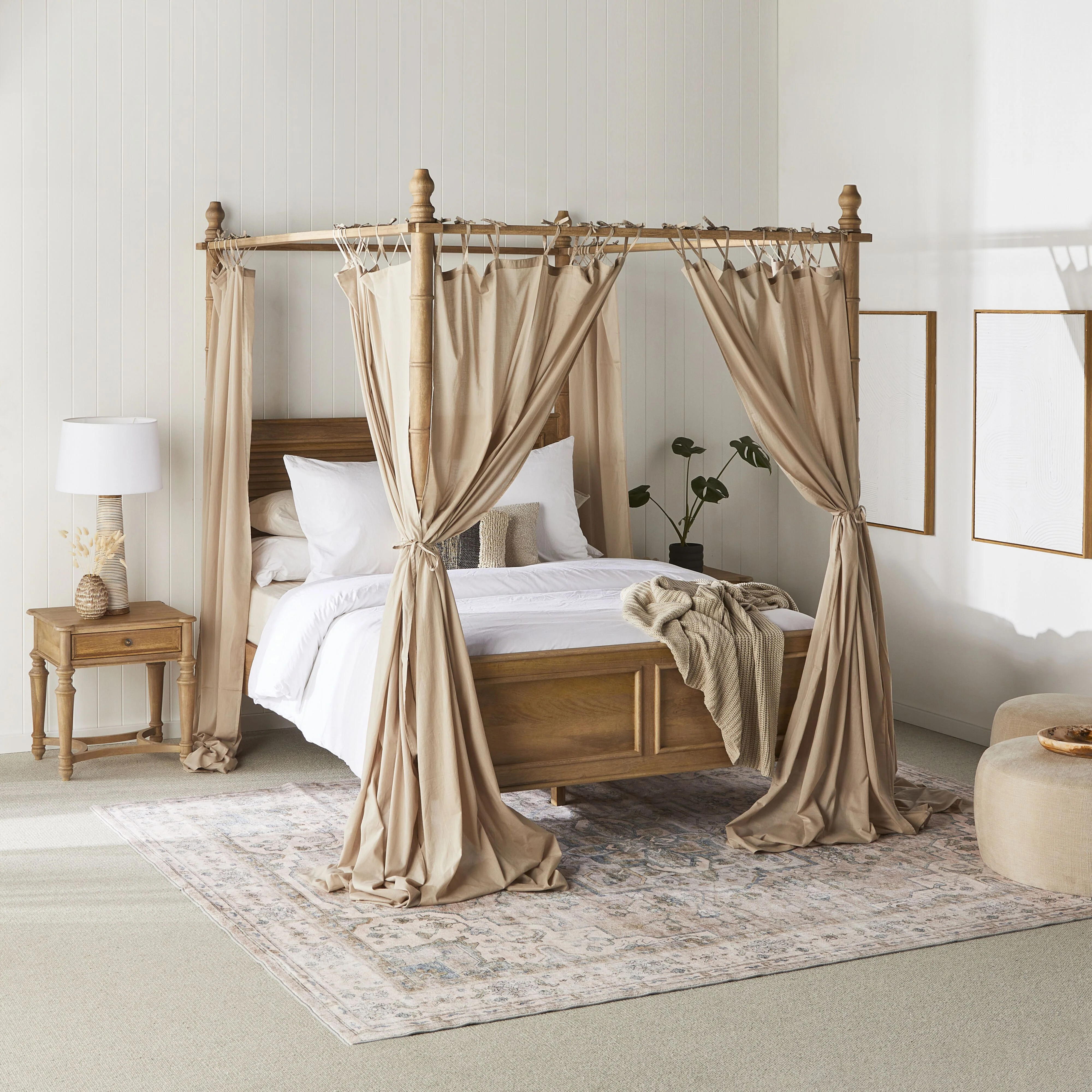 Hampton Cotton Voile Curtain - Set of 6 - Image 7