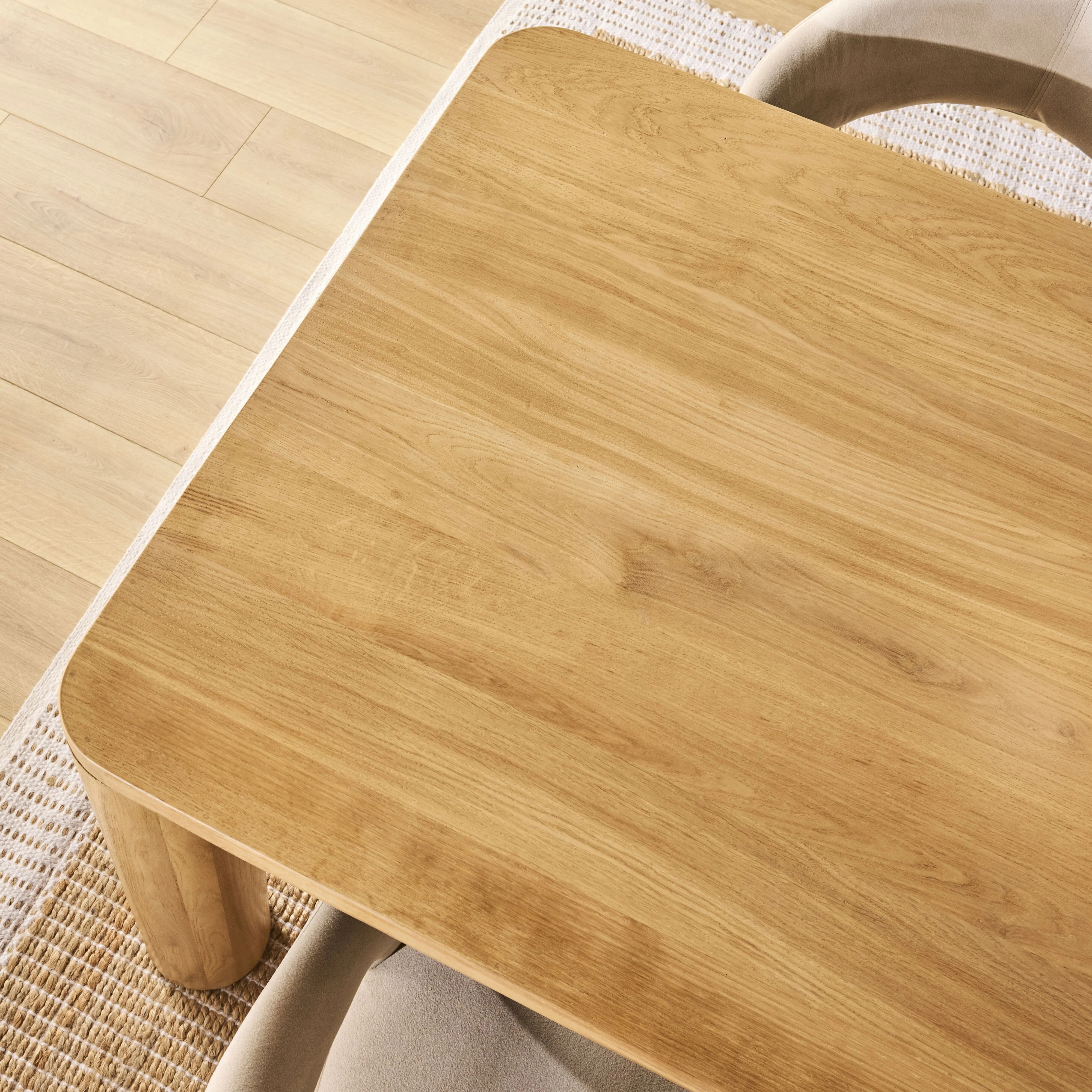 Harvey Oak Dining Table 250cm - Image 9