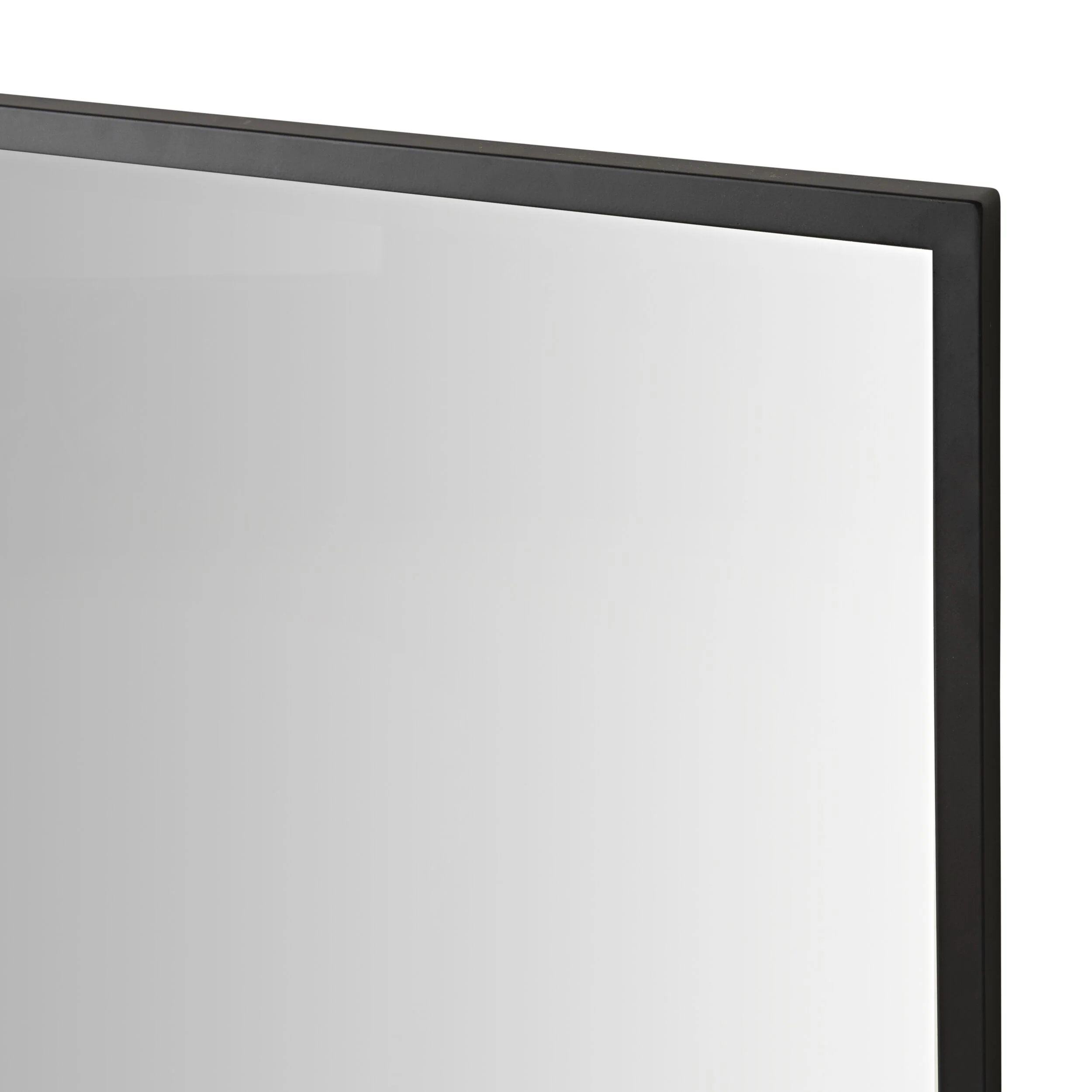 Hayden Square Pivot Mirror Matte Black - Image 2