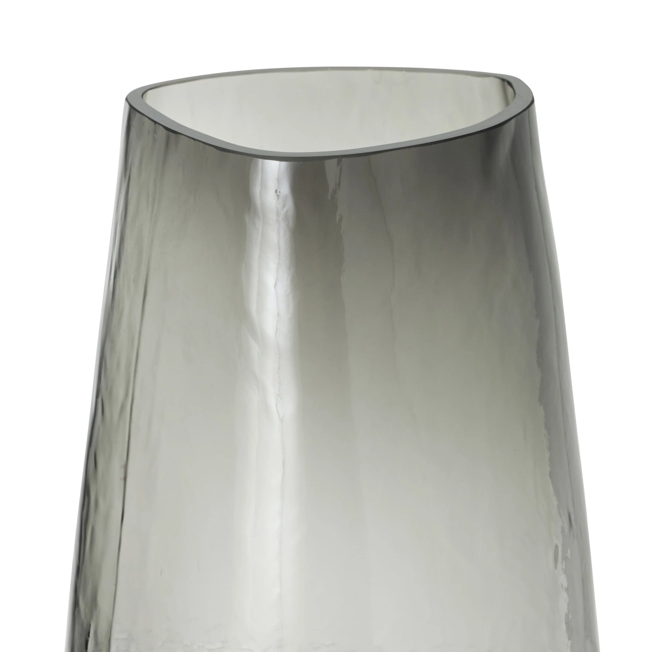 Hazy Glass Vase Smoke Large - Image 2