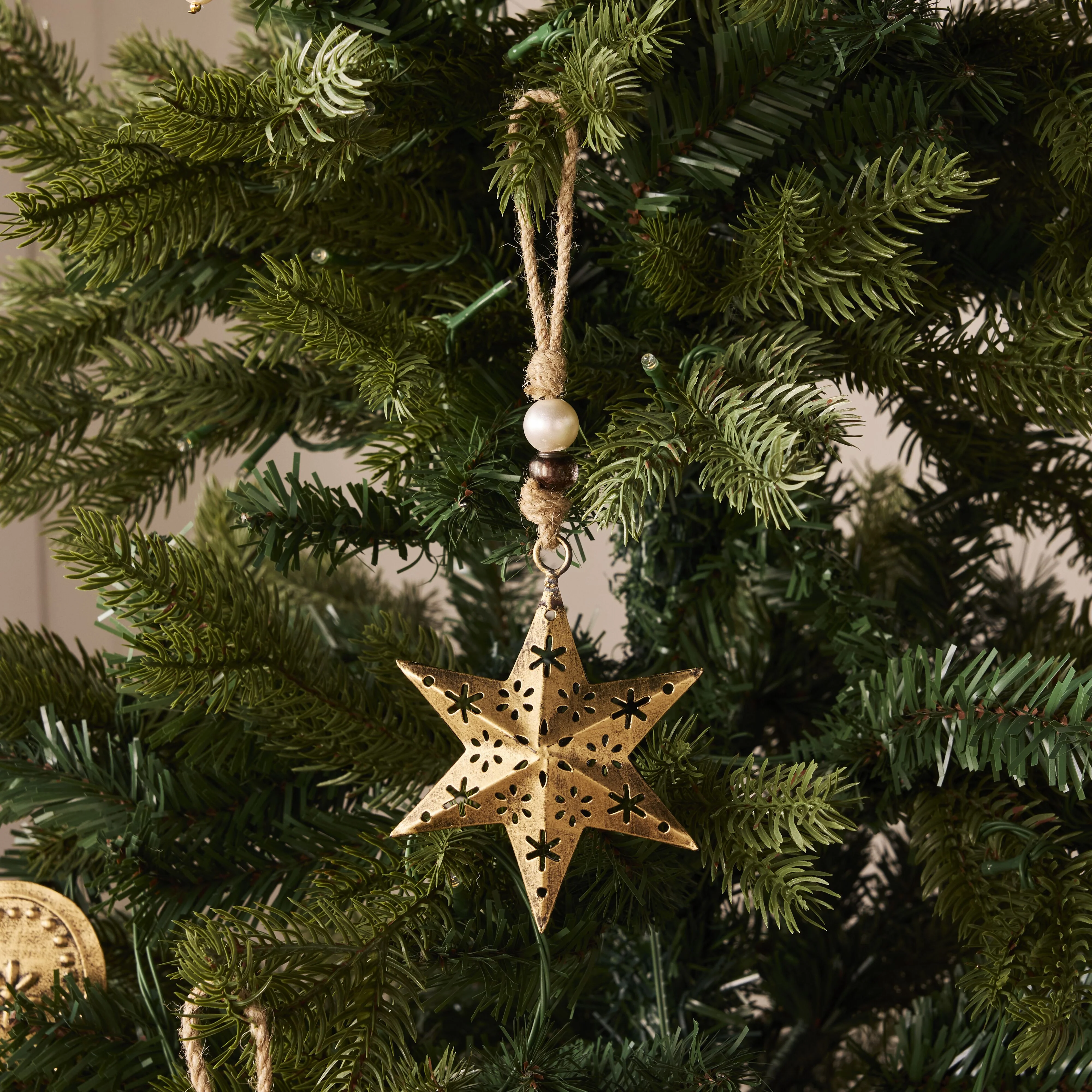 Heirloom Filigree Star Christmas Ornament Large - Image 3
