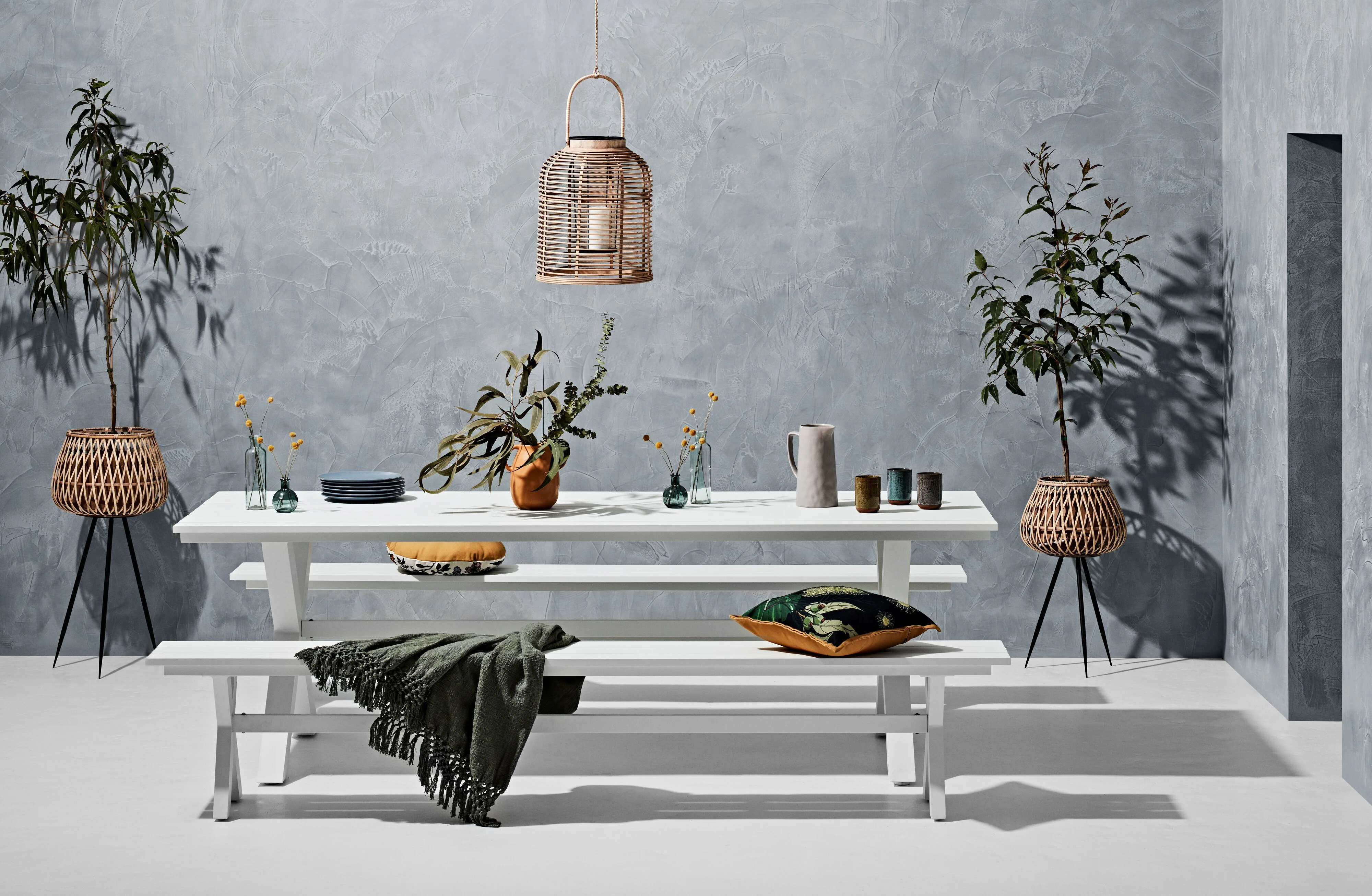 Hinsko Planter On Stand 40x40x86cm - Image 4