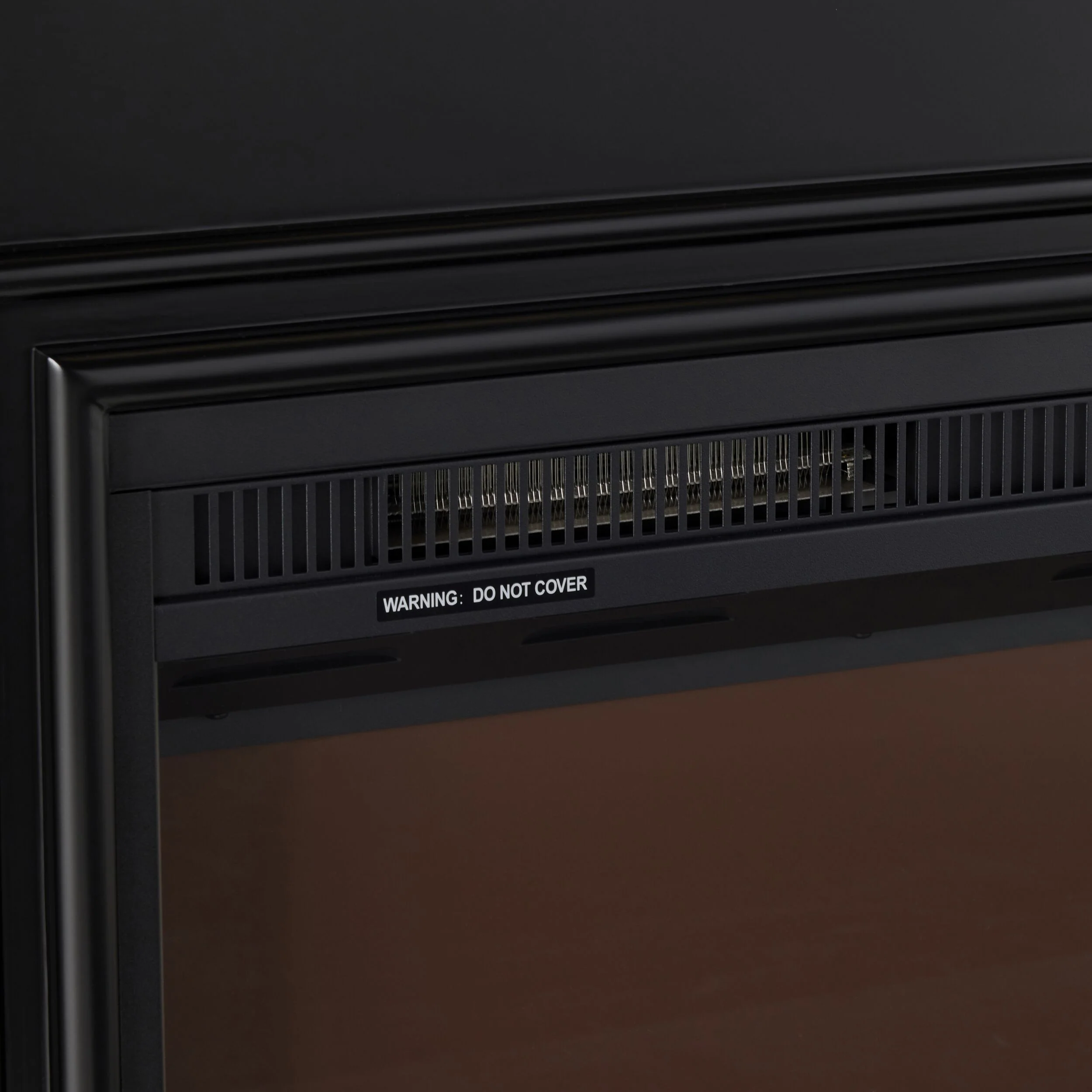 Islington Fireplace Black 120x33x101.5cm - Image 6