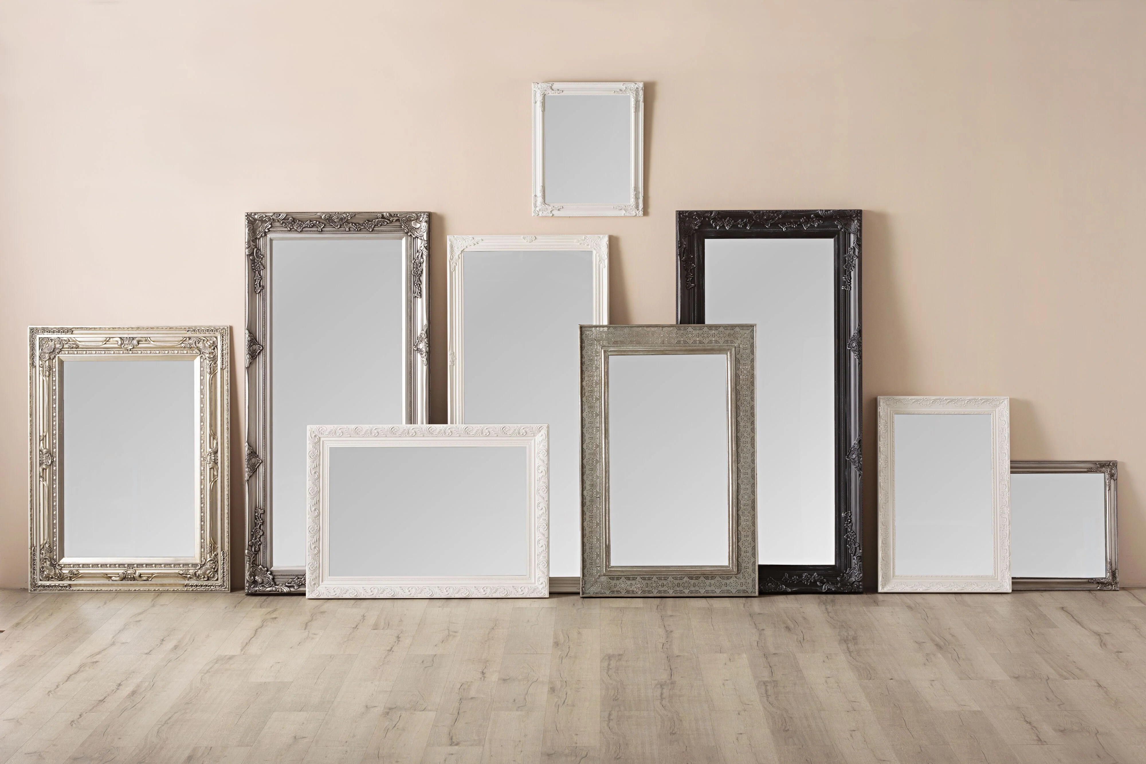 Jane Mirror Champagne Silver 167x77cm - Image 3