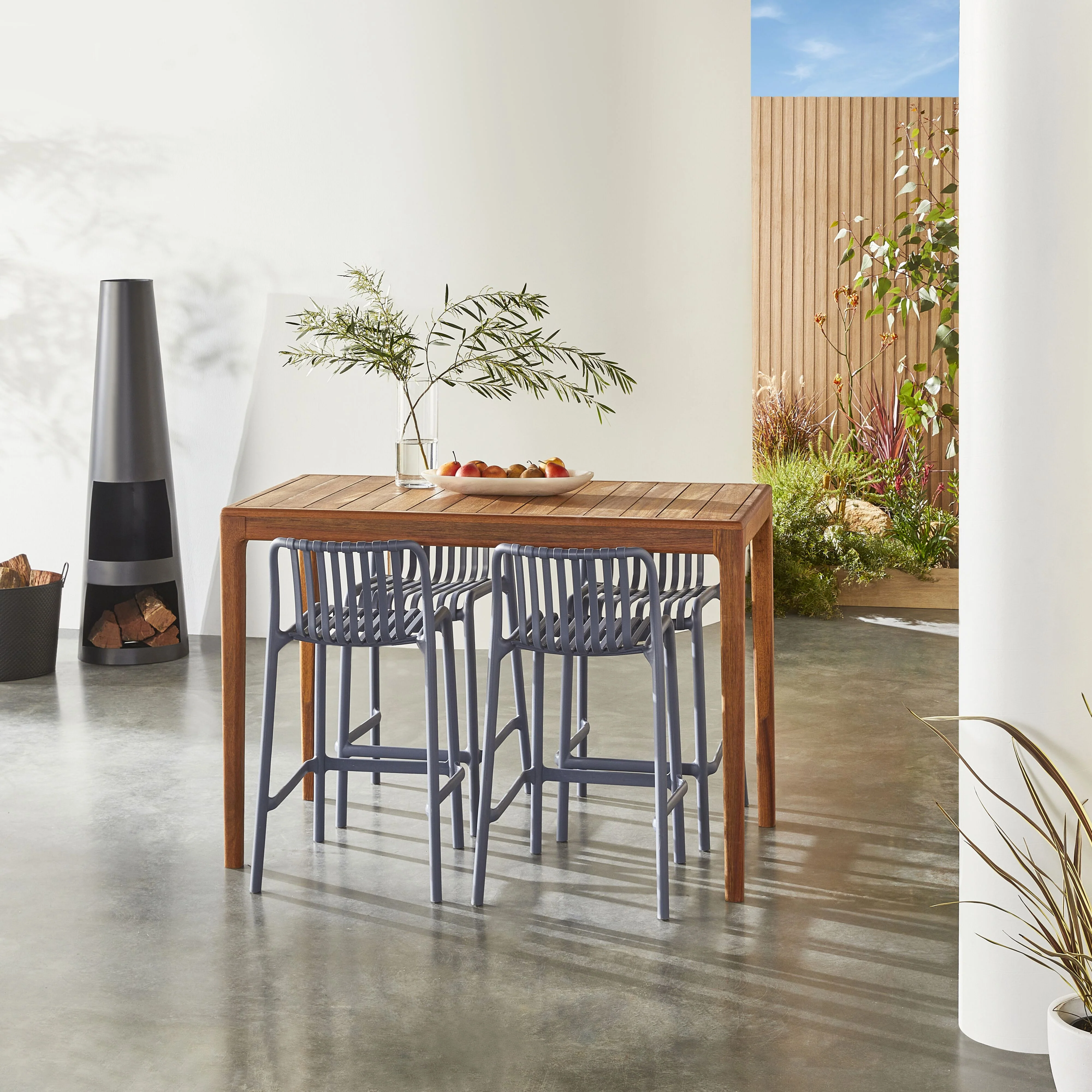 Jesi Bar Stool Granite - Image 6
