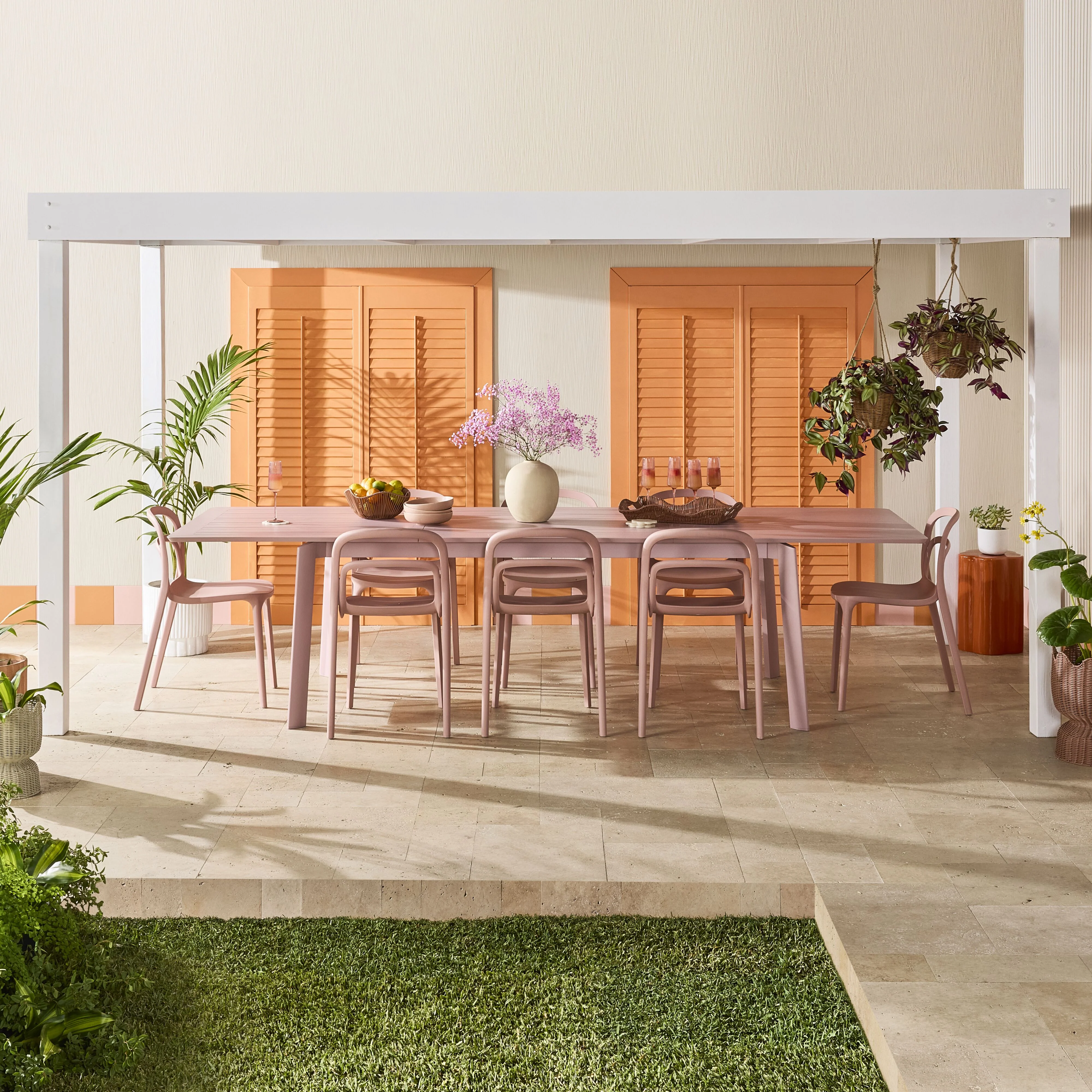 Katia Dining Chair Pink - Image 12