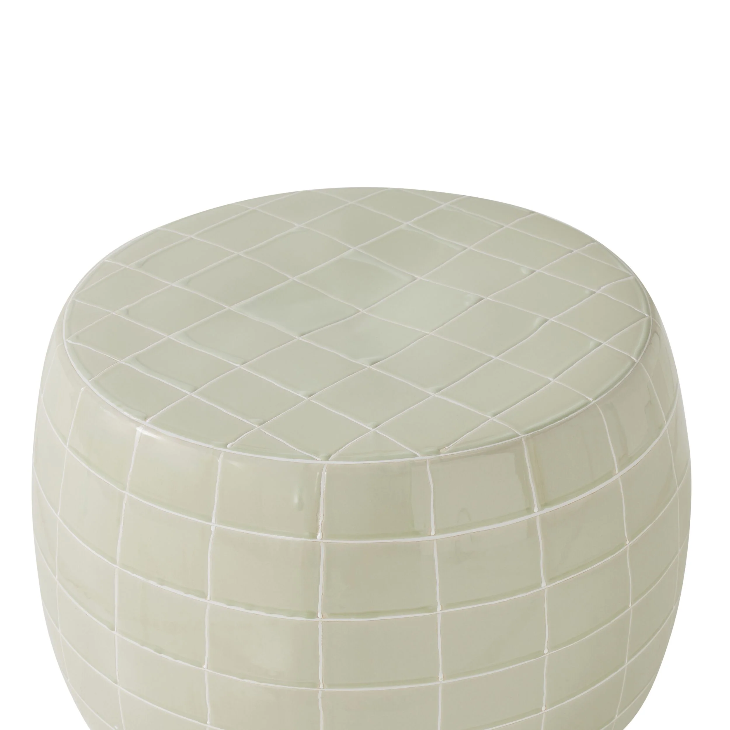Kenzo Grid Coffee Table Taupe/White - Image 5