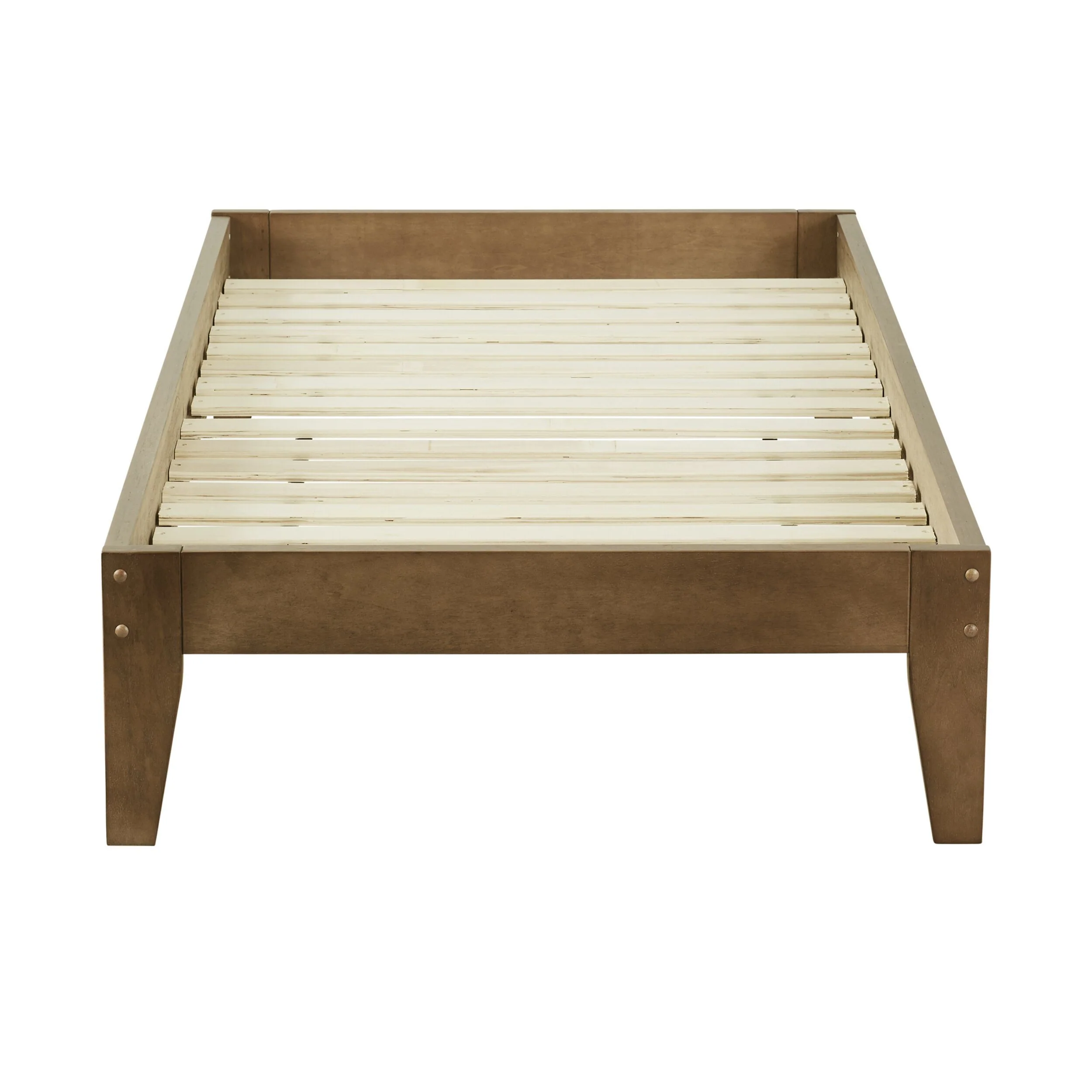 Kyan King Single Bed Base Chestnut - Image 6
