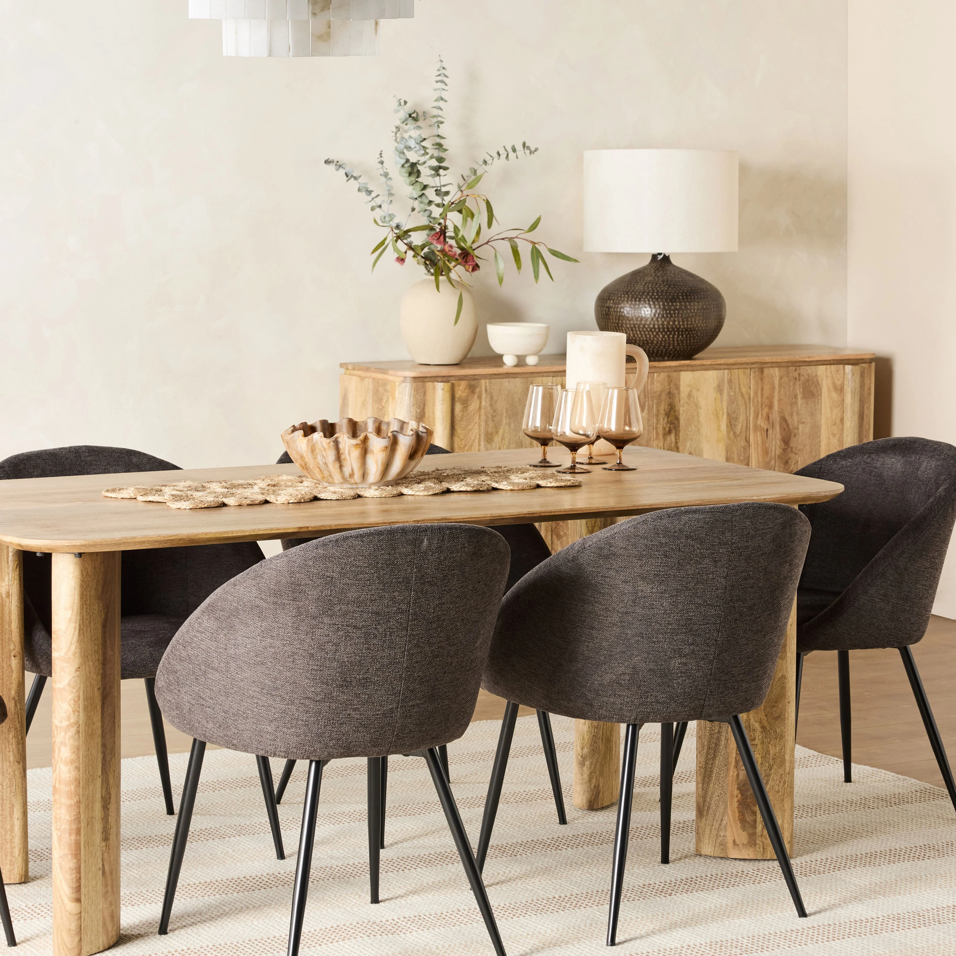 Manning Grid Handloom NZ Wool Rug 240x300cm - Image 11