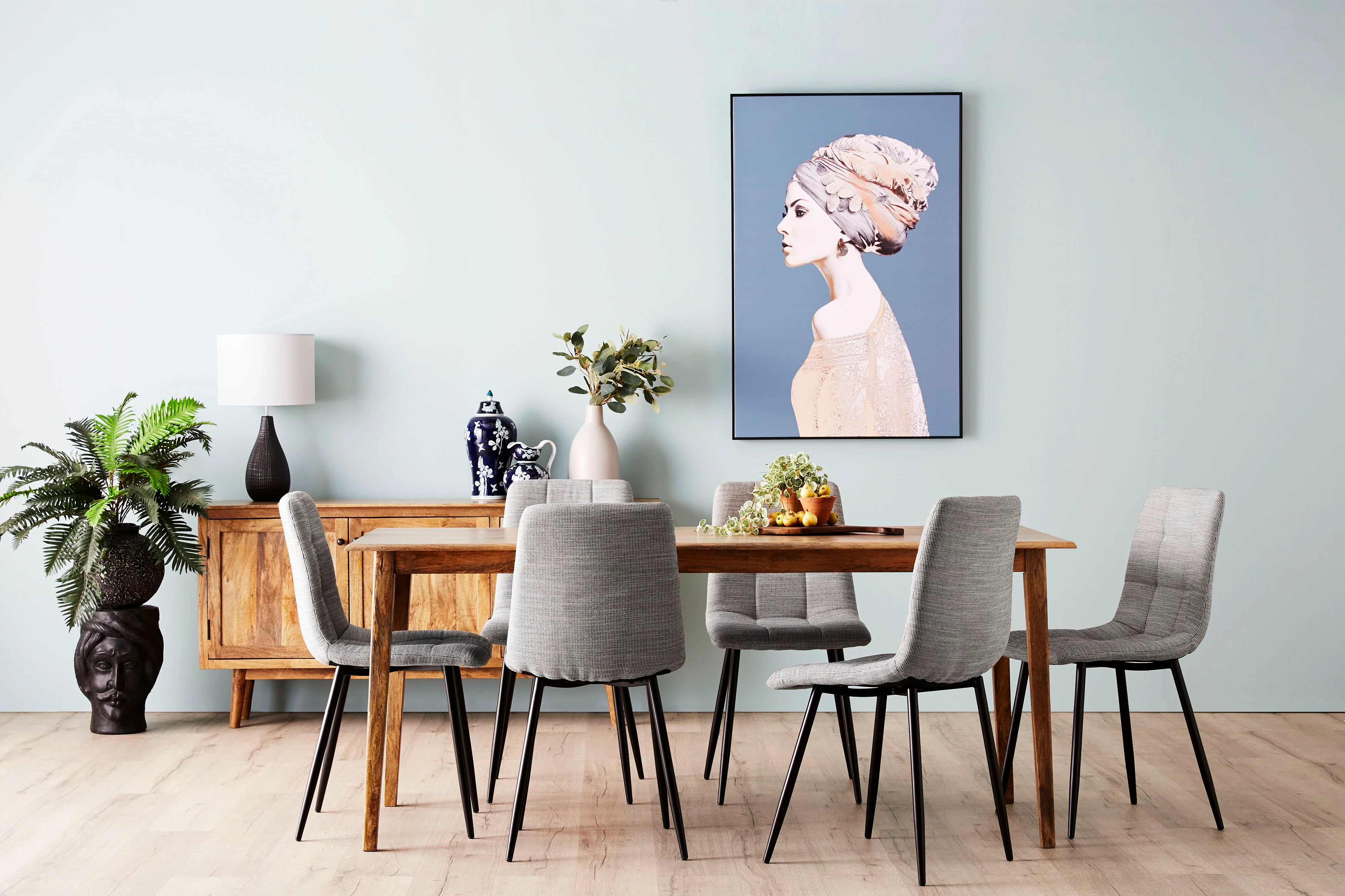 Max Dining Chair Grey Marle - Image 10