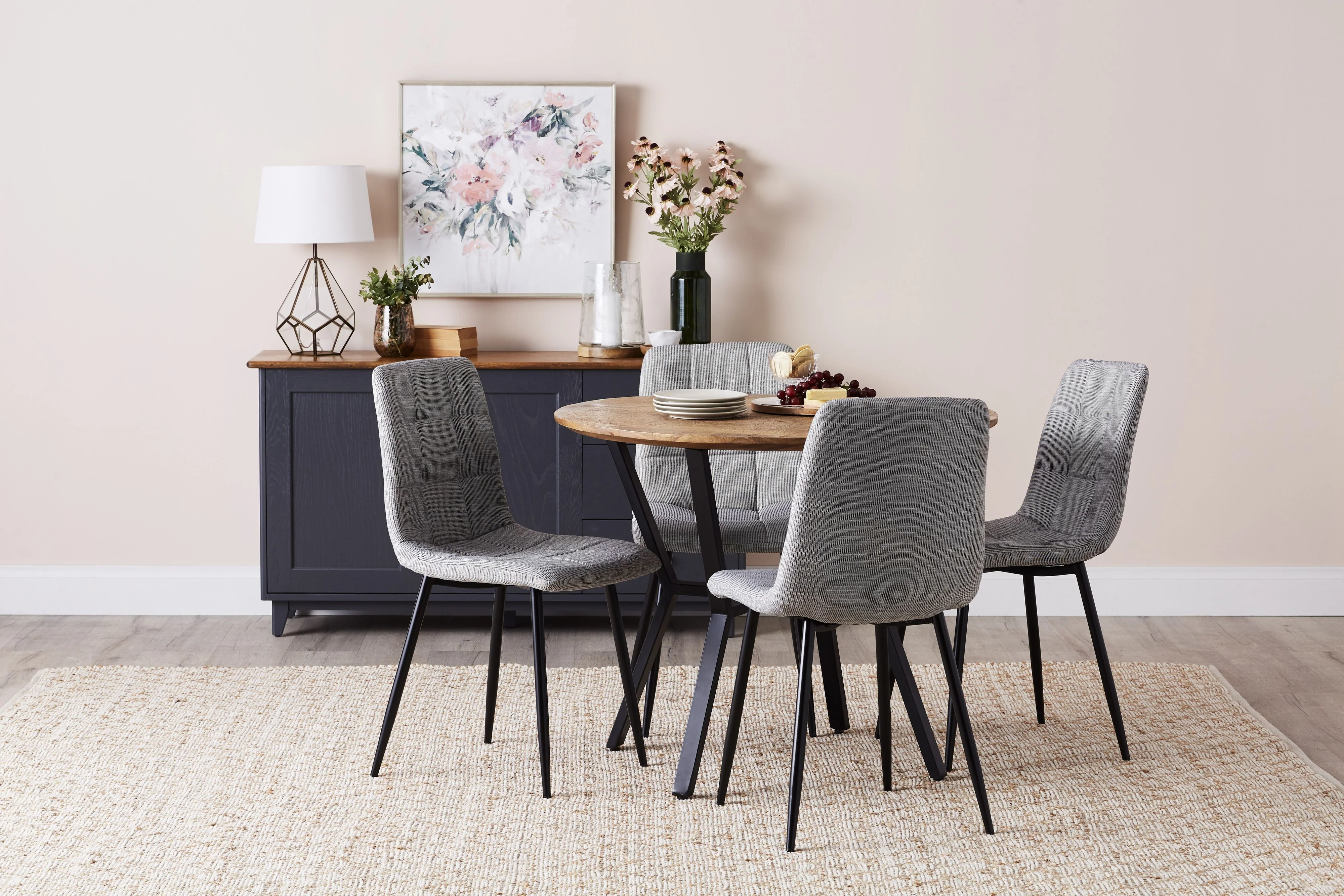 Max Dining Chair Grey Marle - Image 6