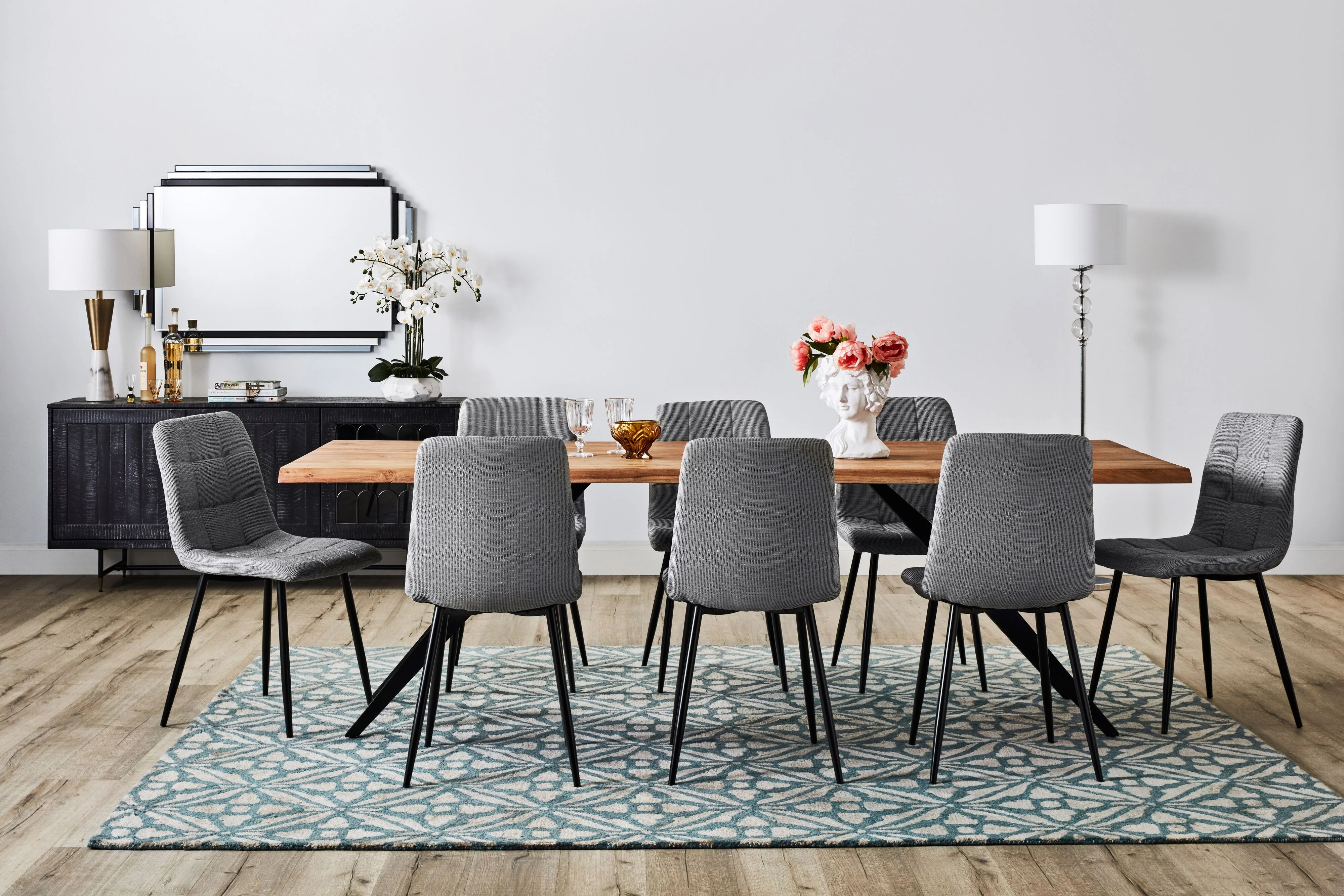Max Dining Chair Grey Marle - Image 9