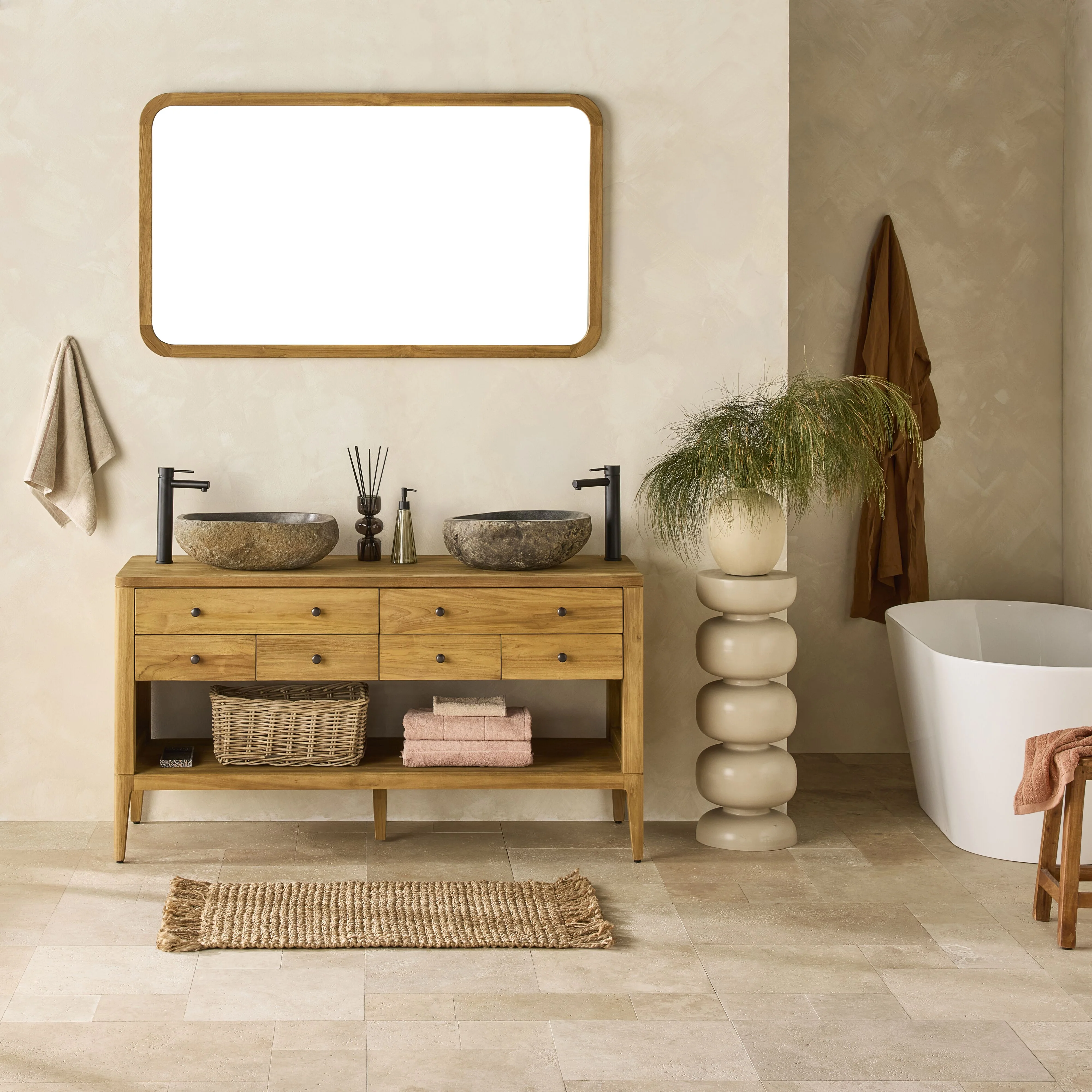 Noah Double Vanity 1500mm - Image 8