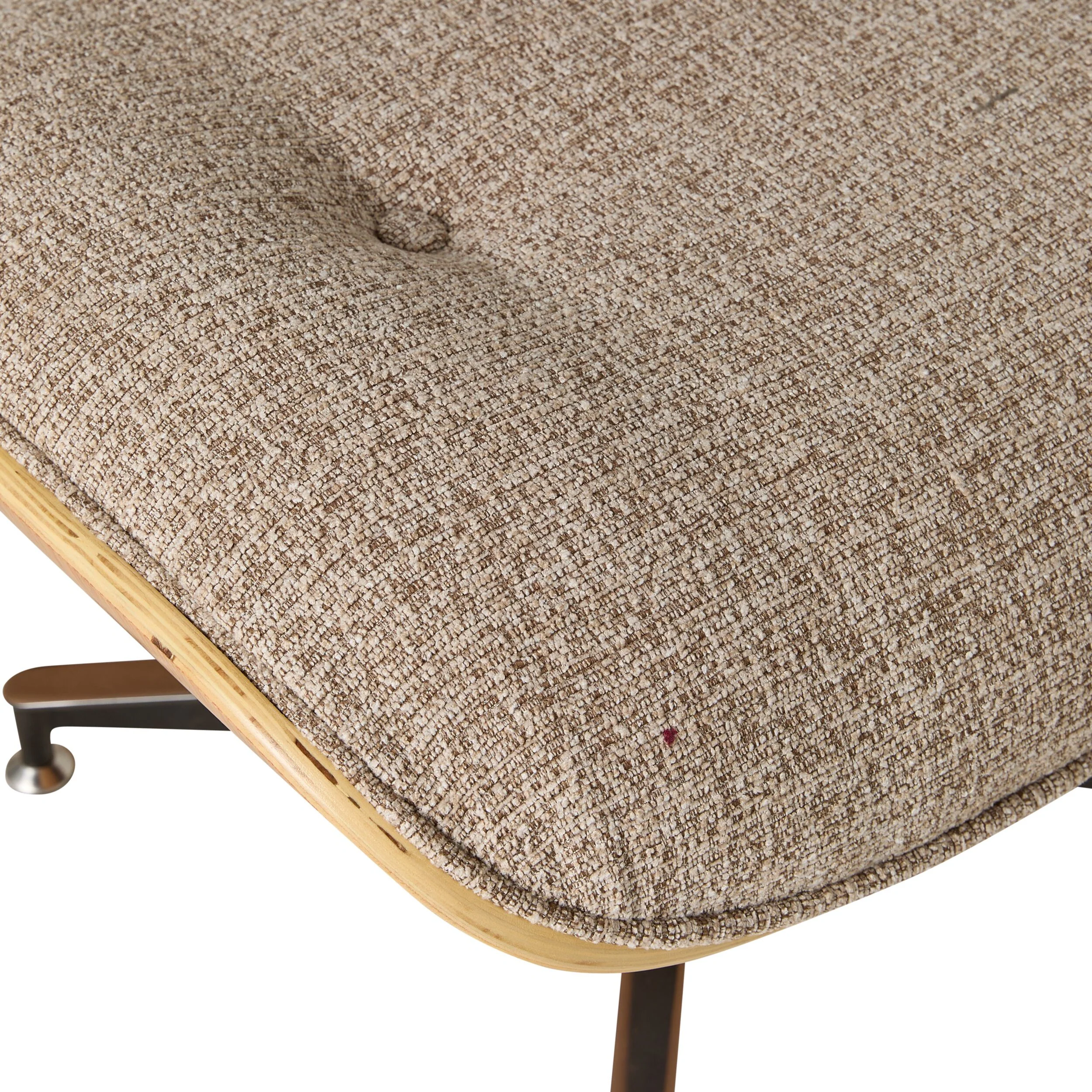Replica Eames Lounge Chair and Ottoman Camel - Image 6