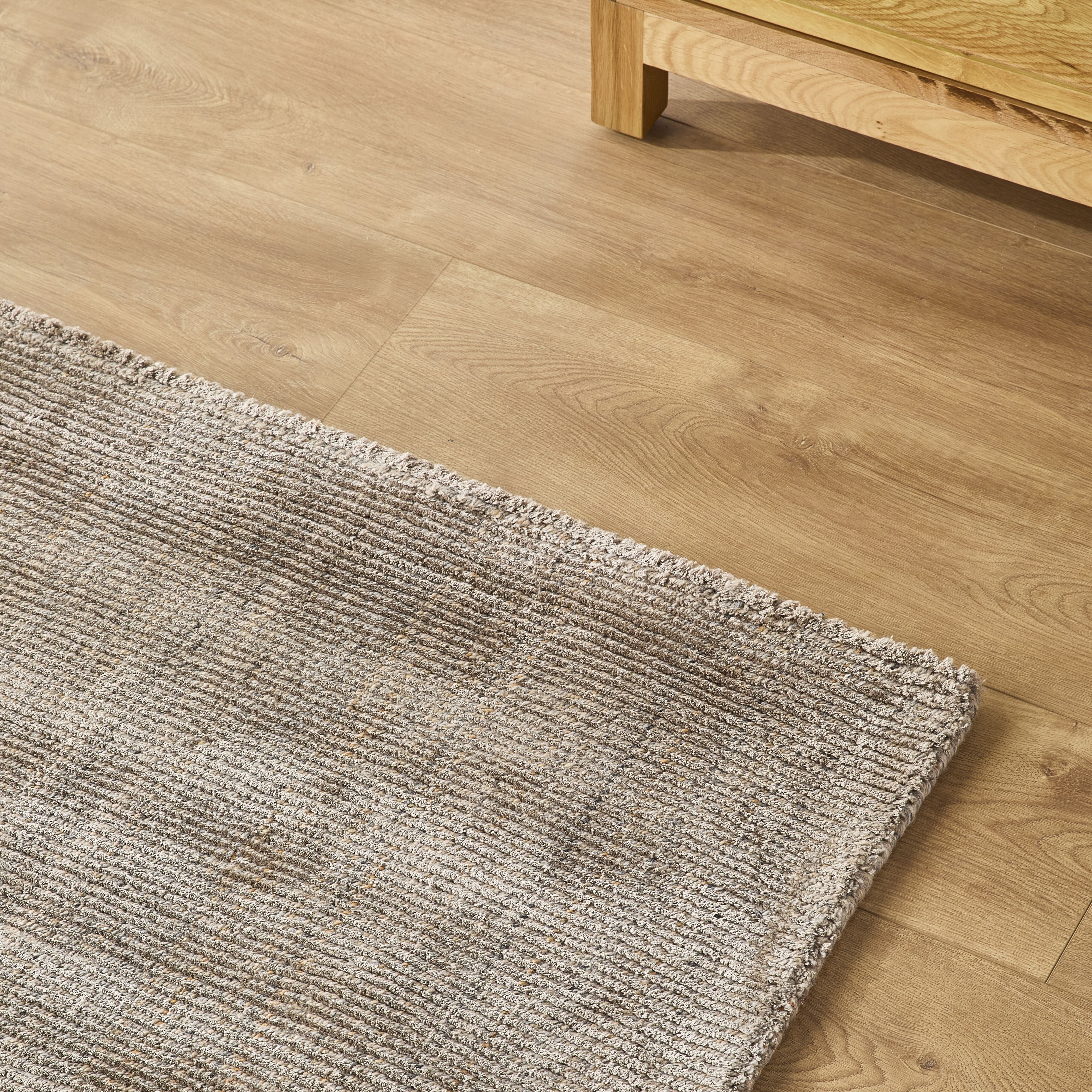Ribbed Haze Handloom Rug 150x240cm - Image 4