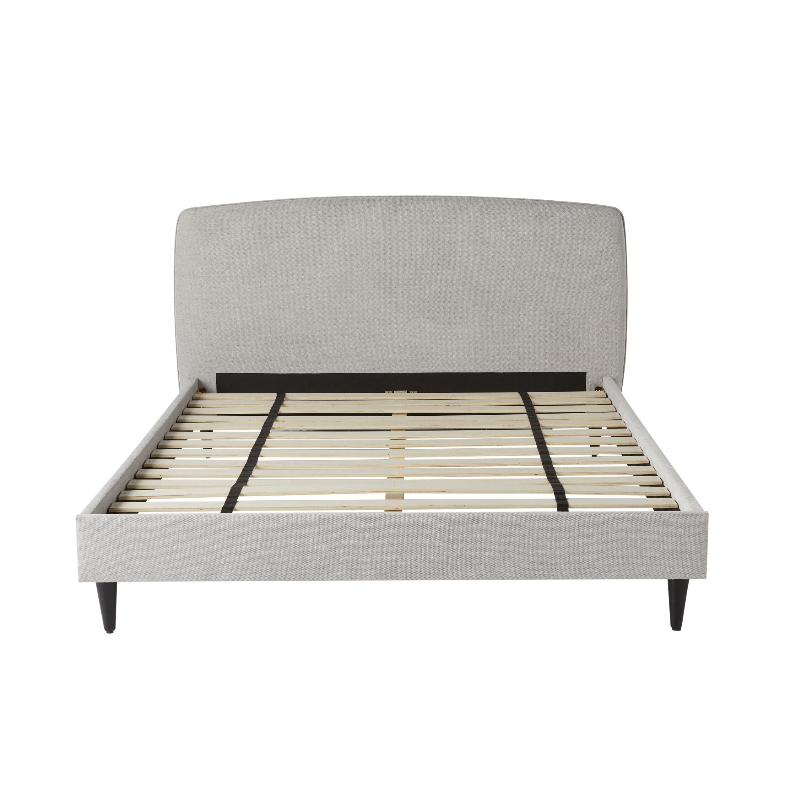 Riley Queen Bed Light Grey - Image 4