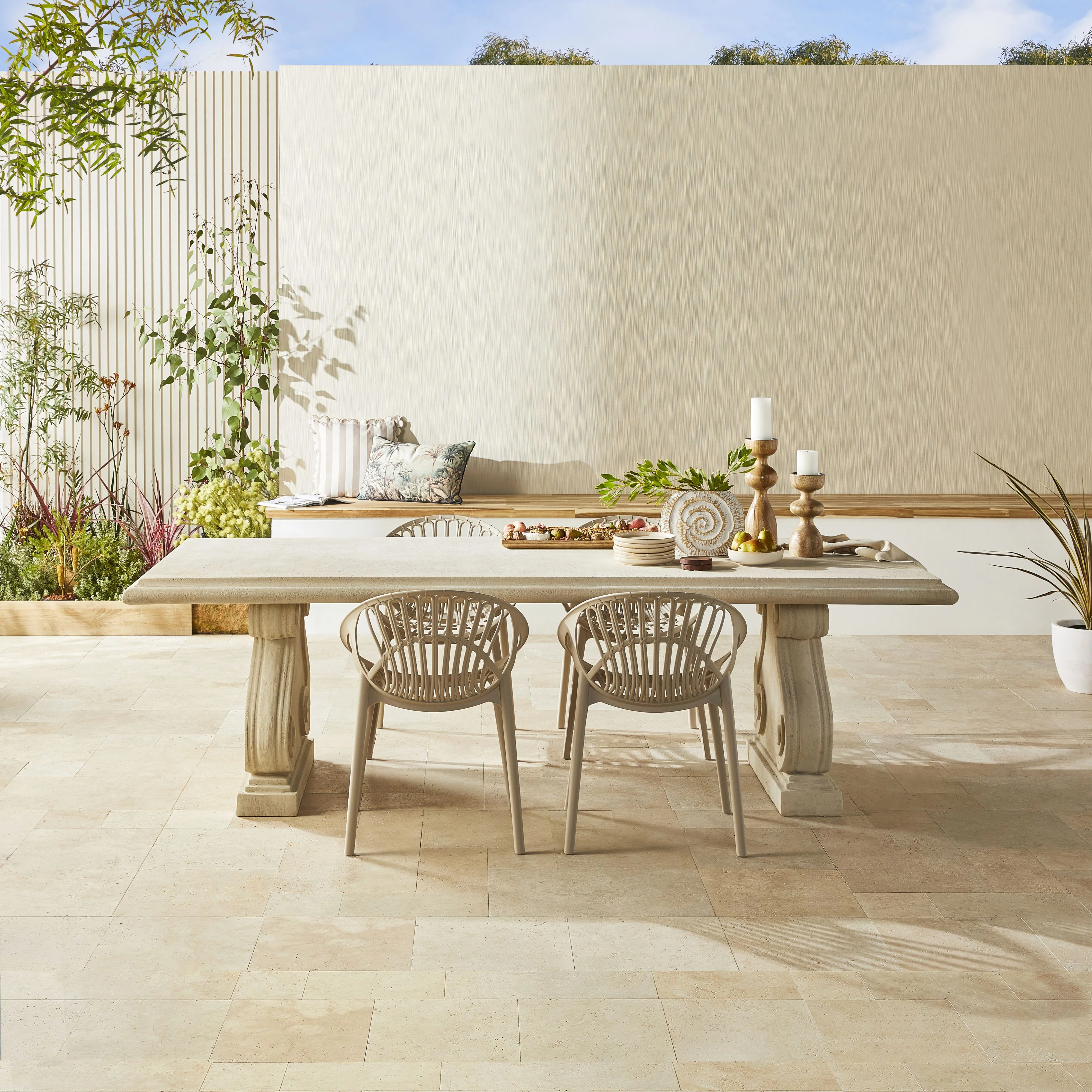 Roman Stone Table 260cm - Image 3