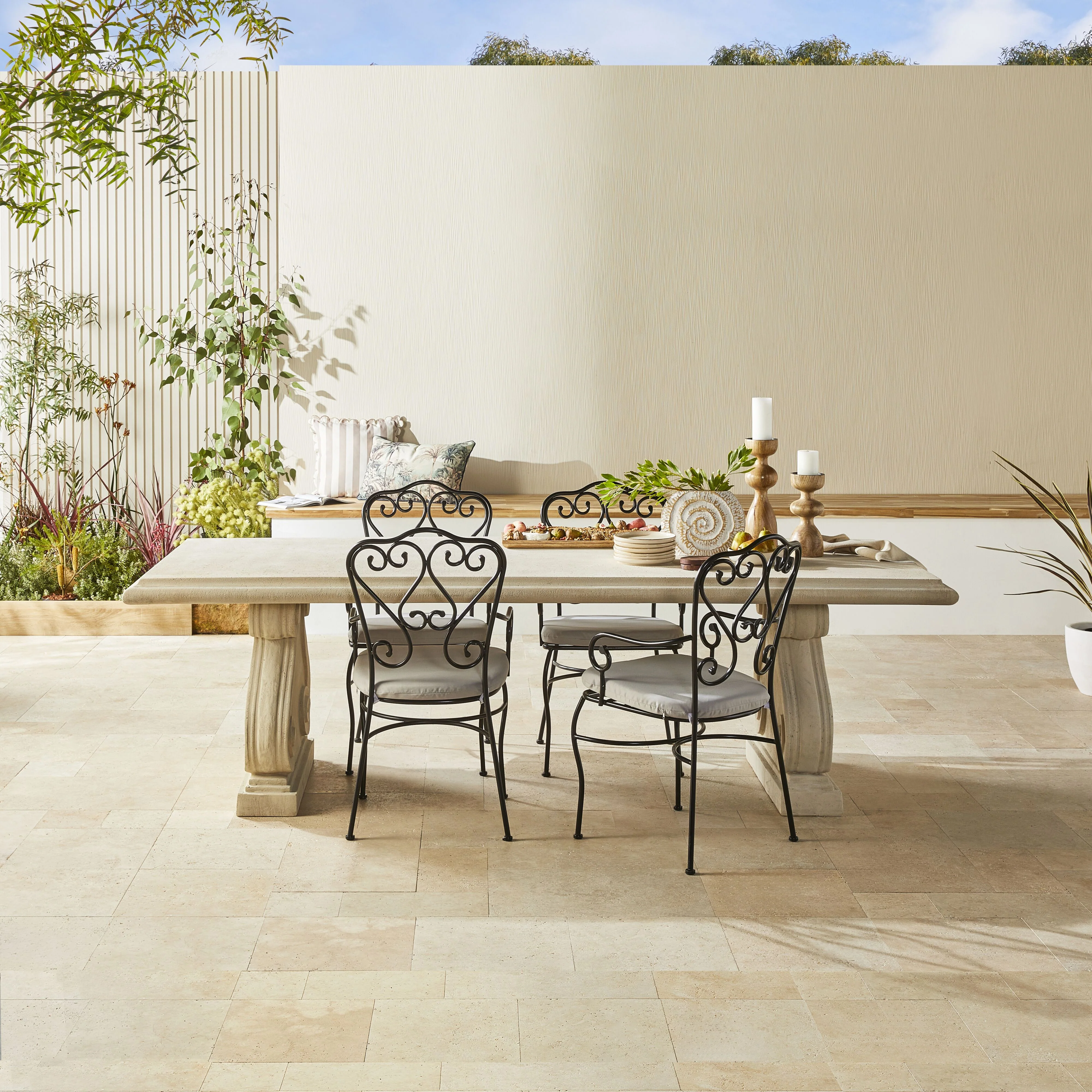 Roman Stone Table 260cm - Image 4