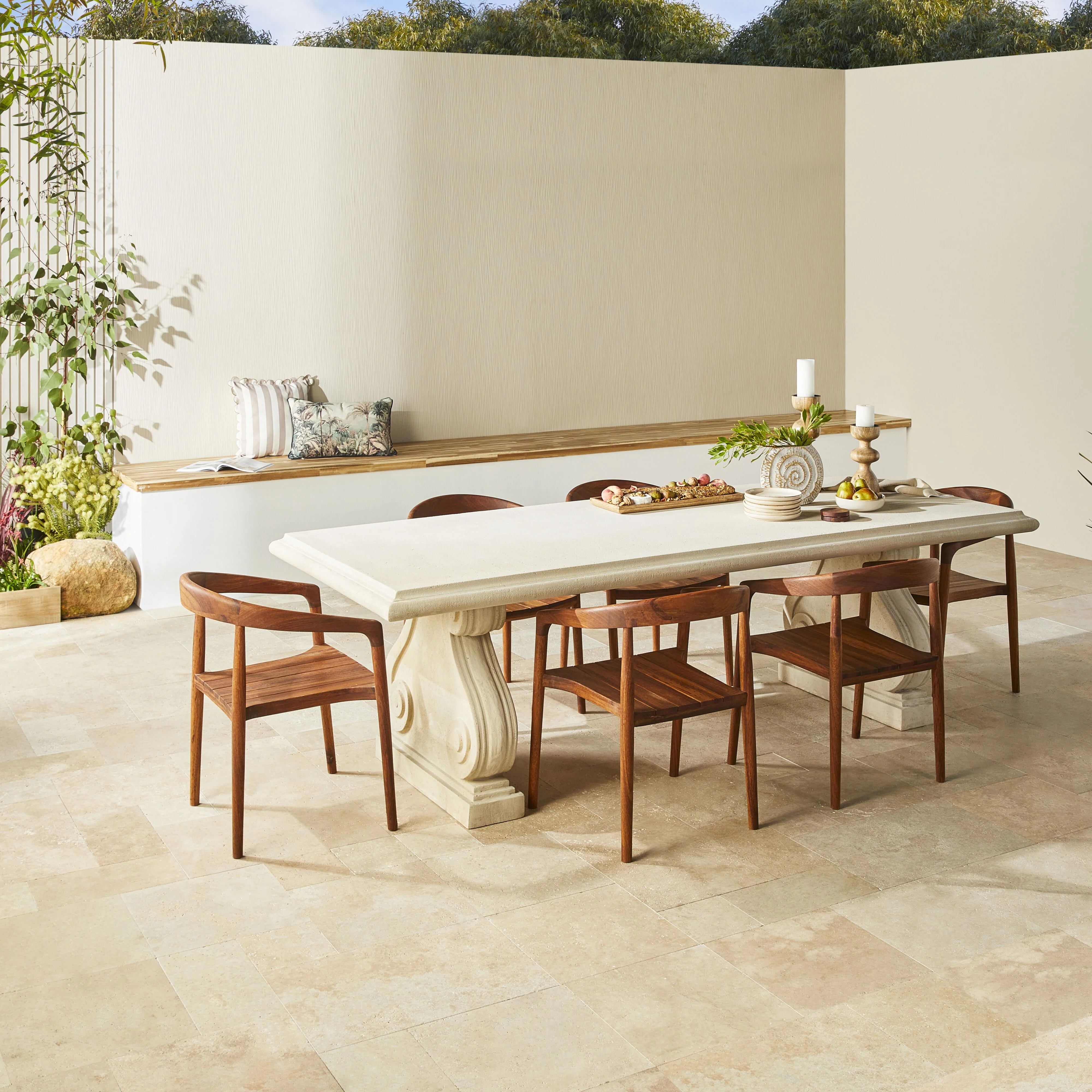 Roman Stone Table 260cm - Image 7