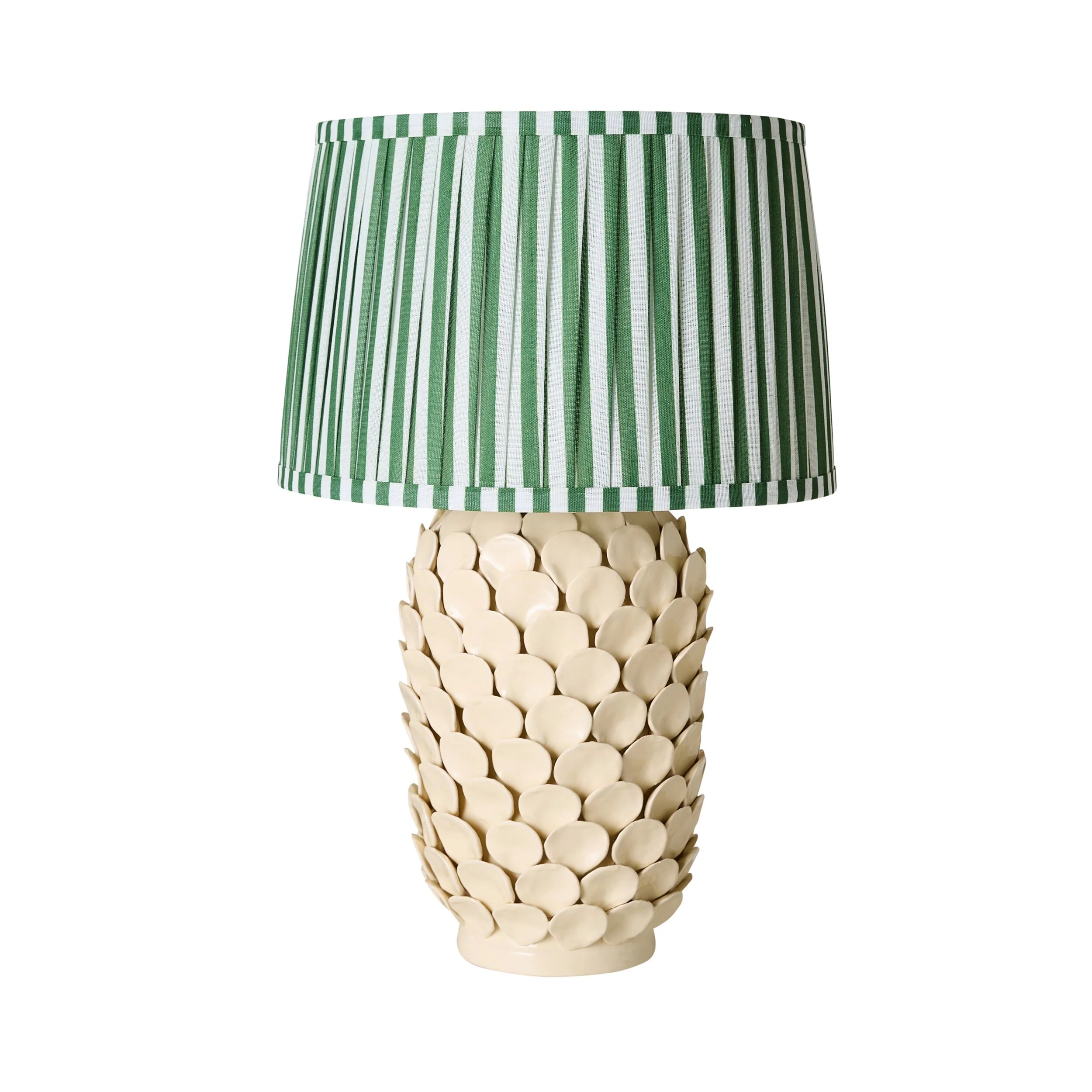 Sirena Ceramic Table Lamp Ivory 54cm
