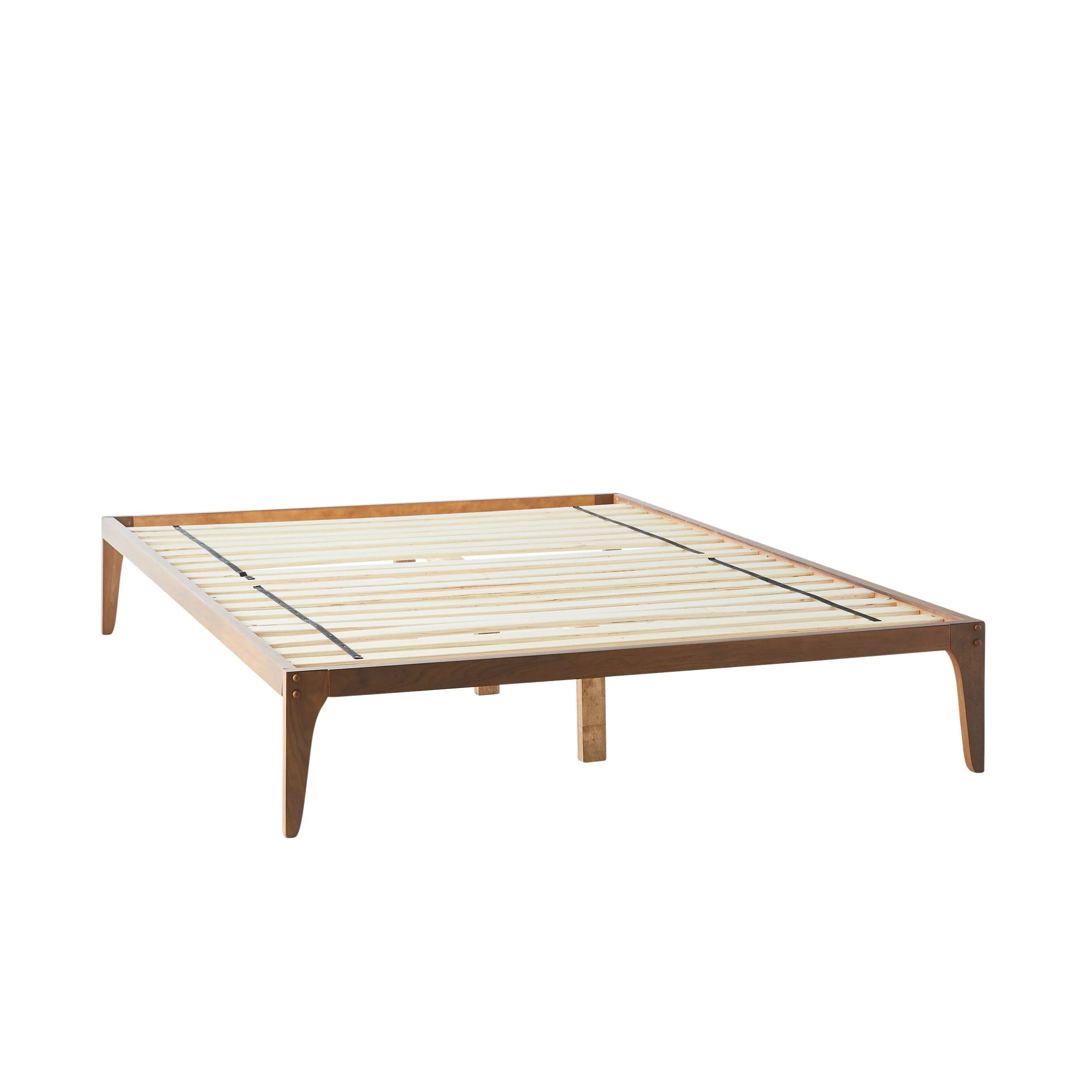 Vincent King Bed Base Walnut - Image 4