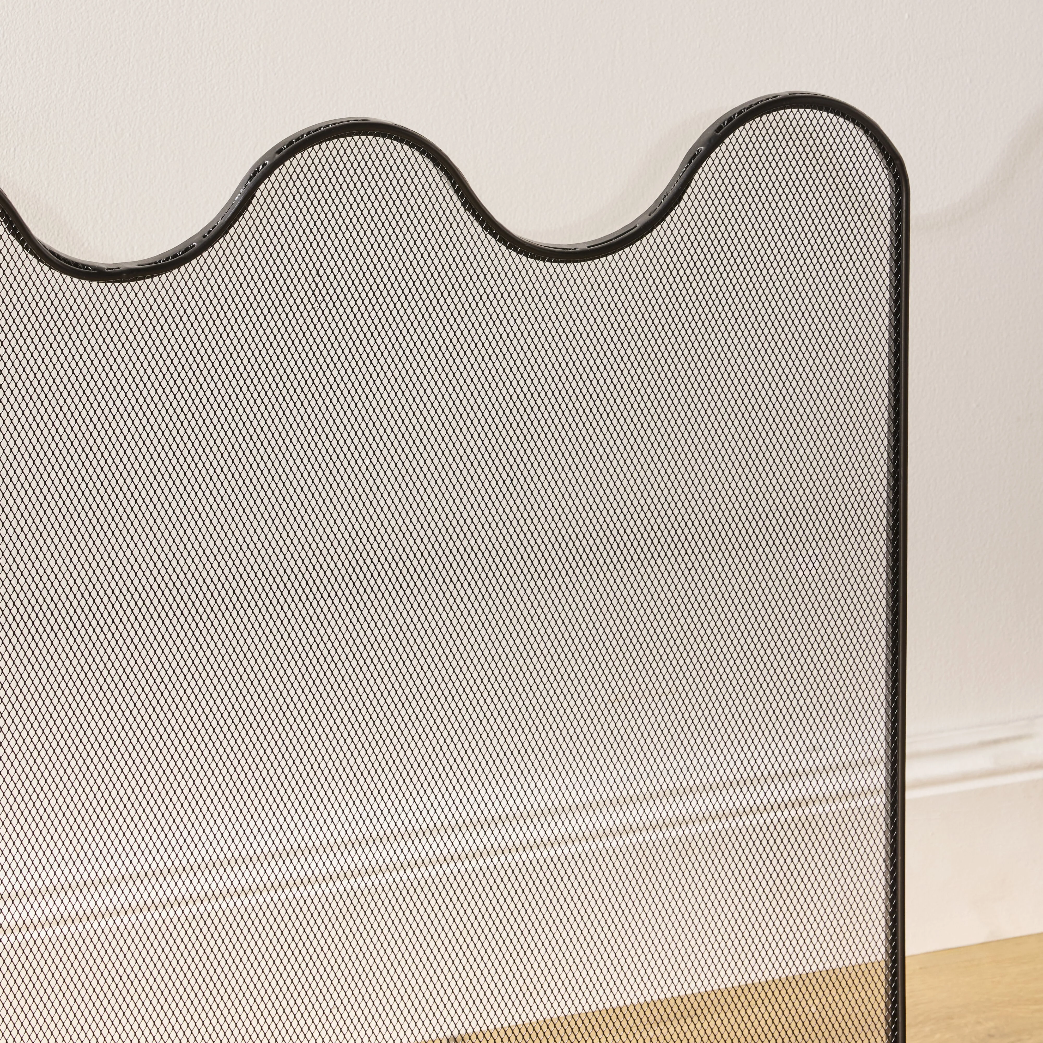 Wave Fire Screen Black - Image 6